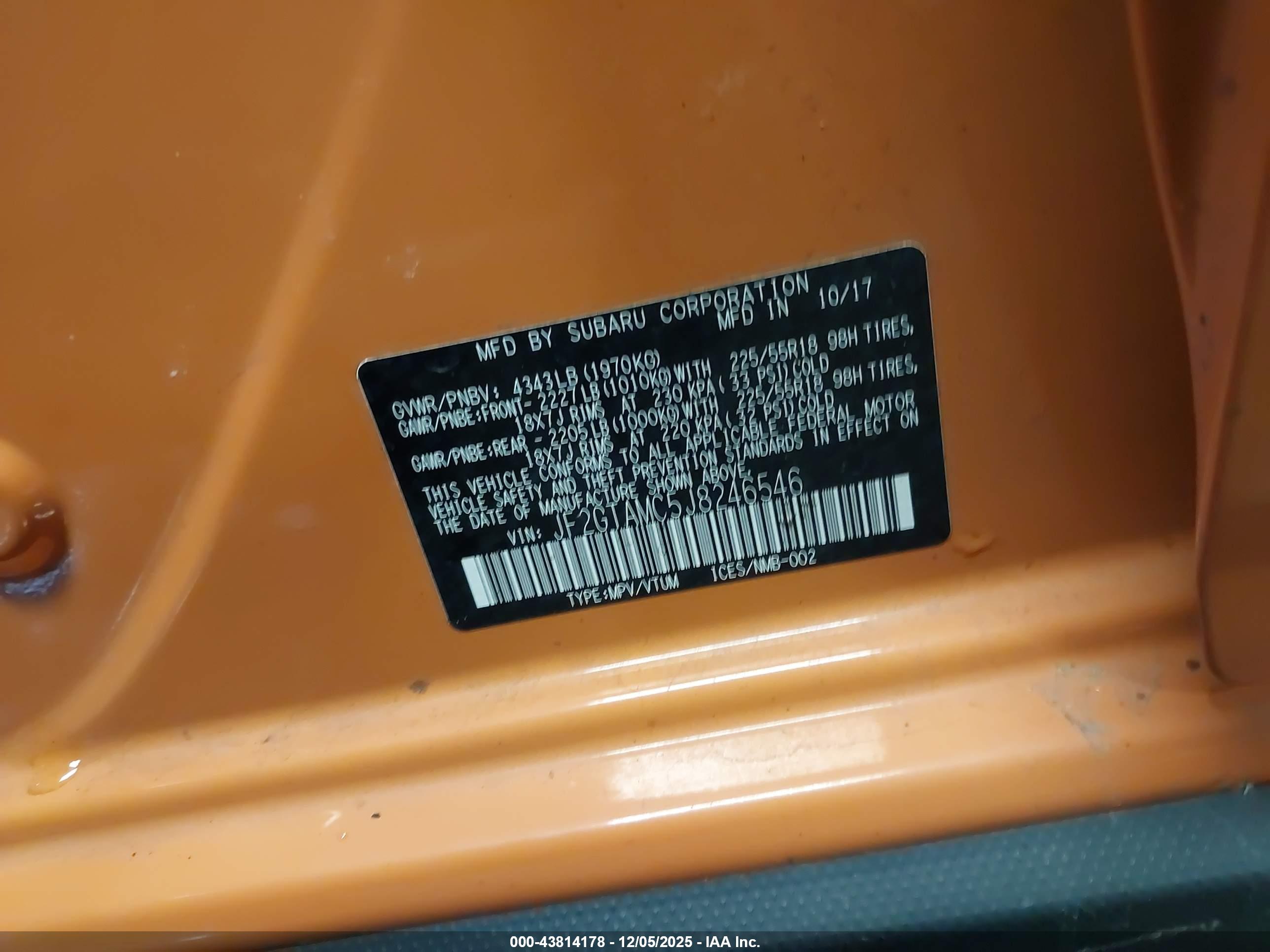 SUBARU CROSSTREK image 9