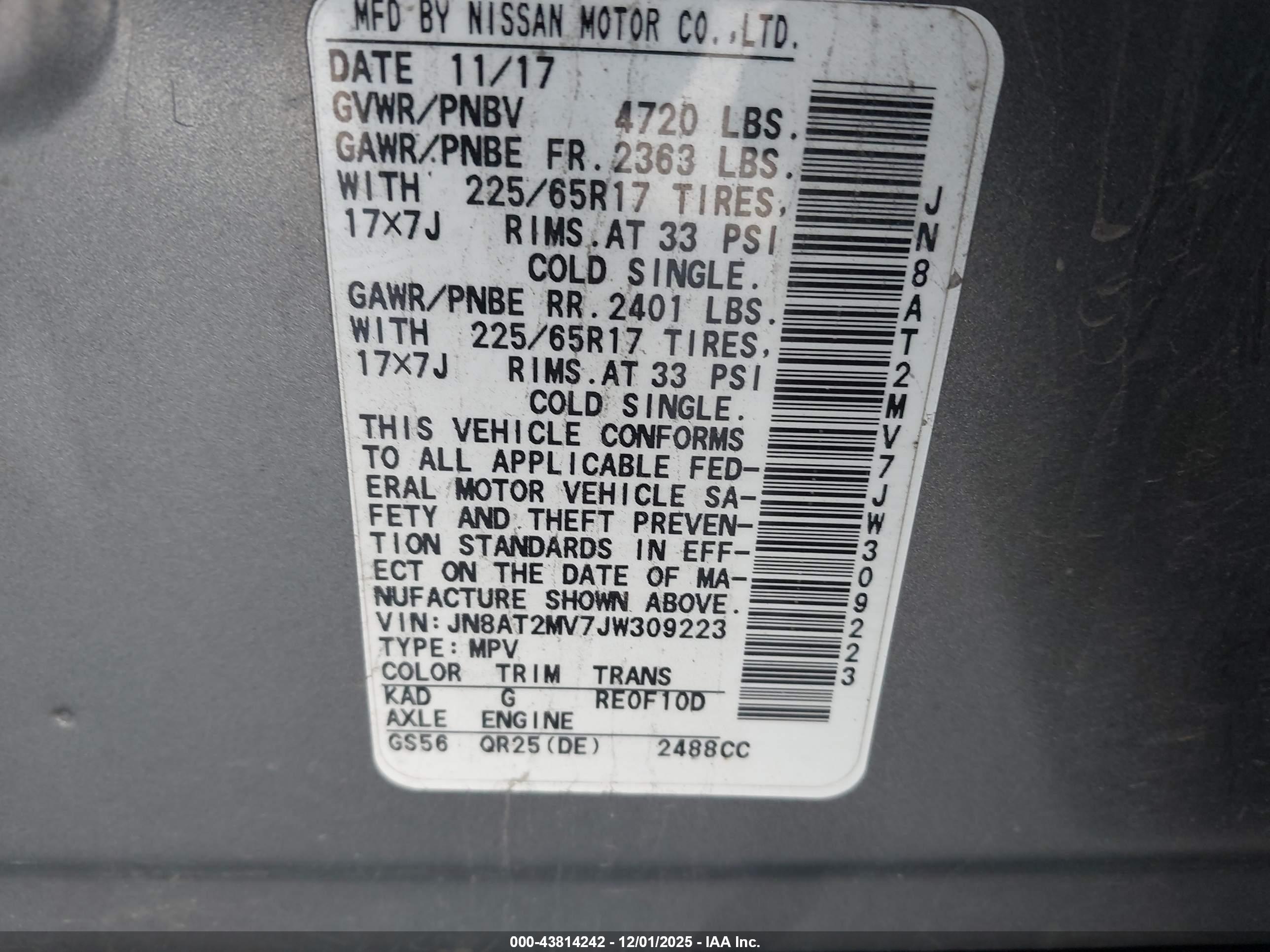 NISSAN ROGUE image 9