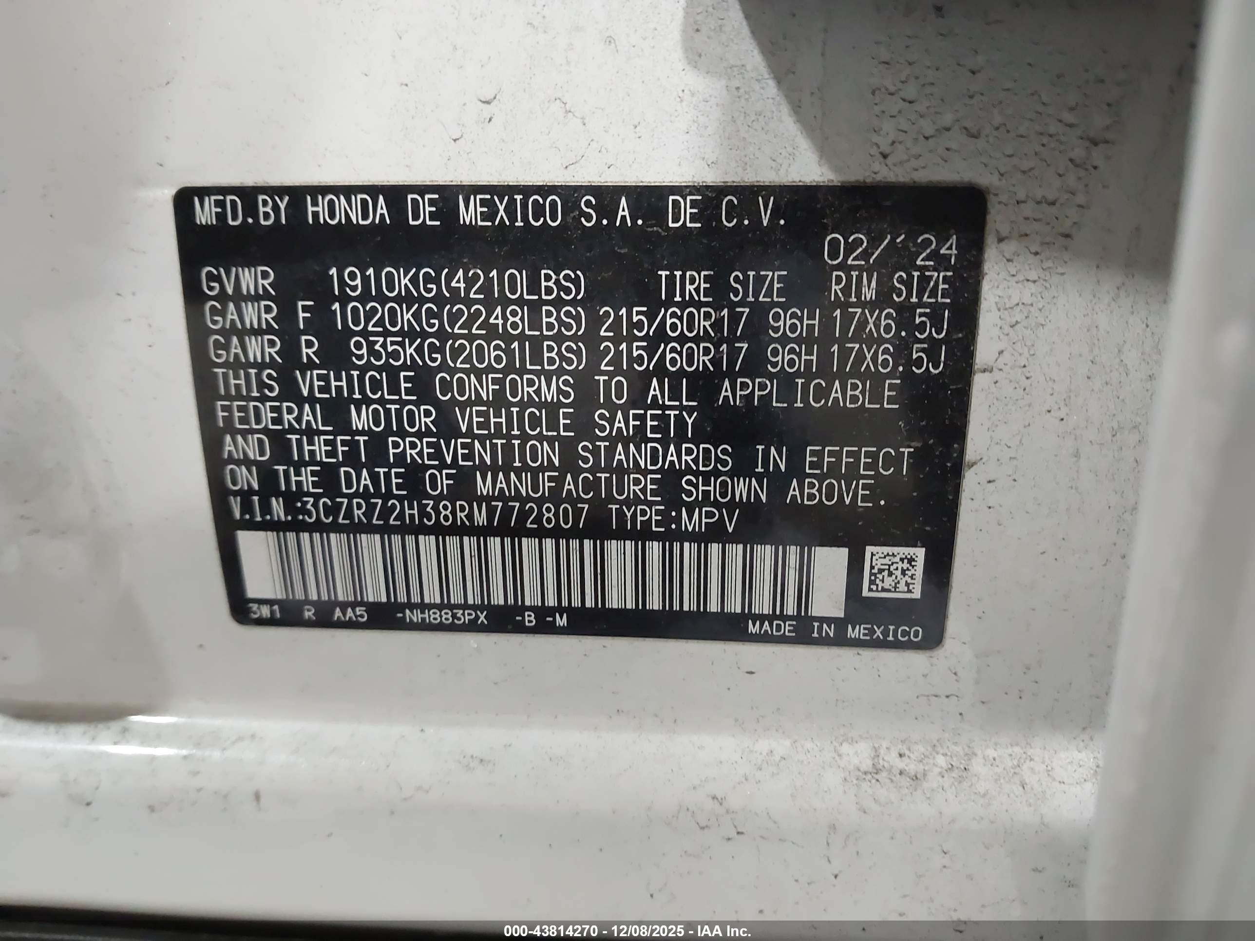HONDA HR-V image 9