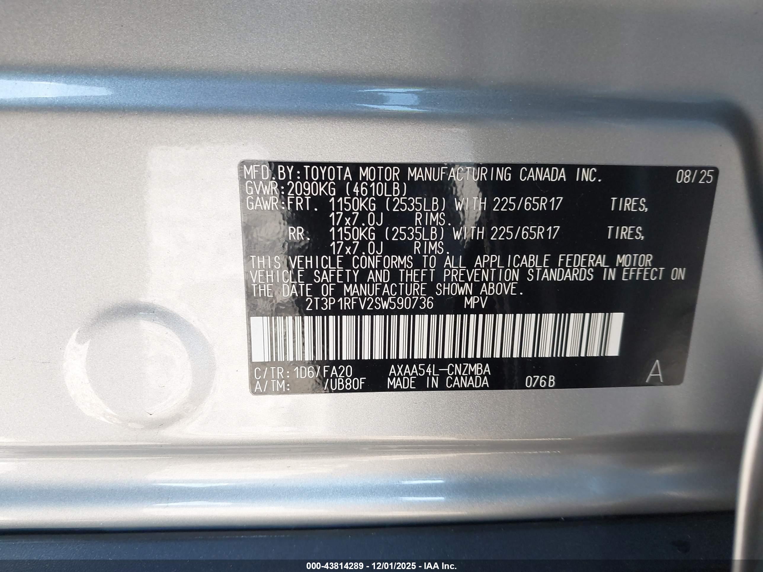 TOYOTA RAV4 image 9