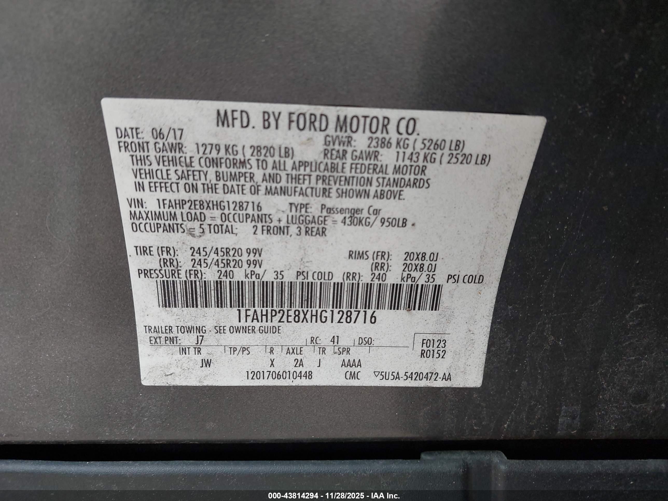 FORD TAURUS image 9