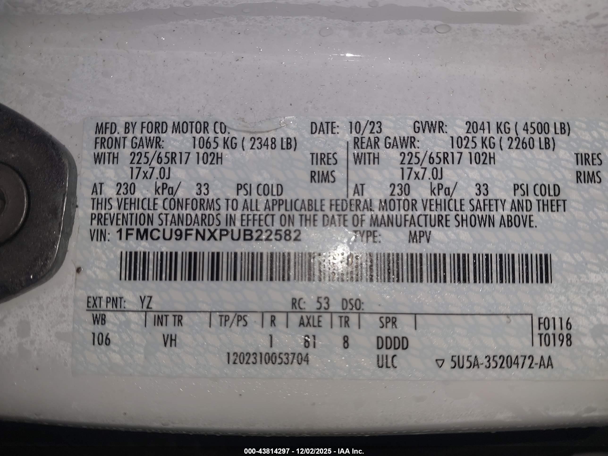 FORD ESCAPE image 9