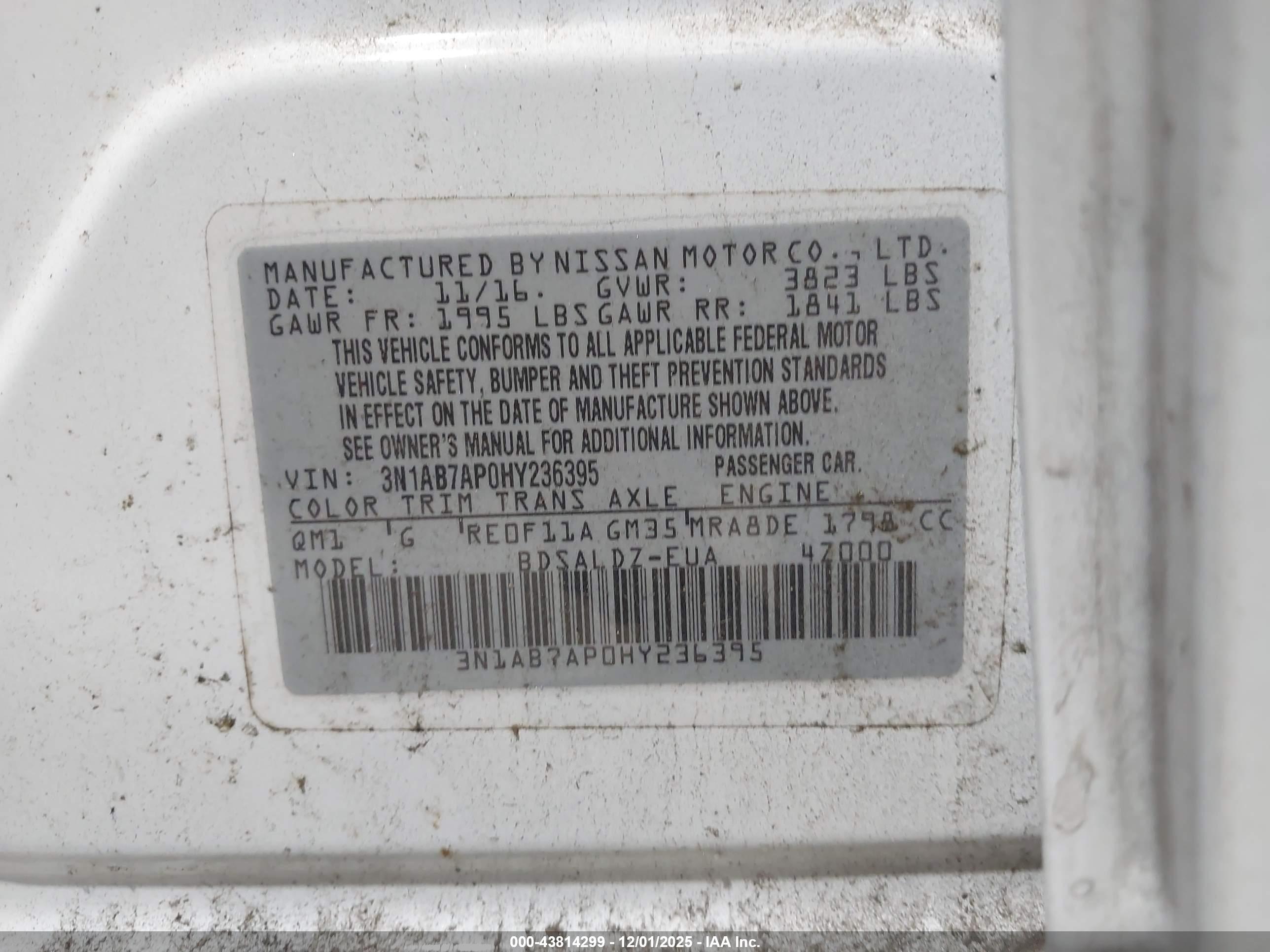 NISSAN SENTRA image 9