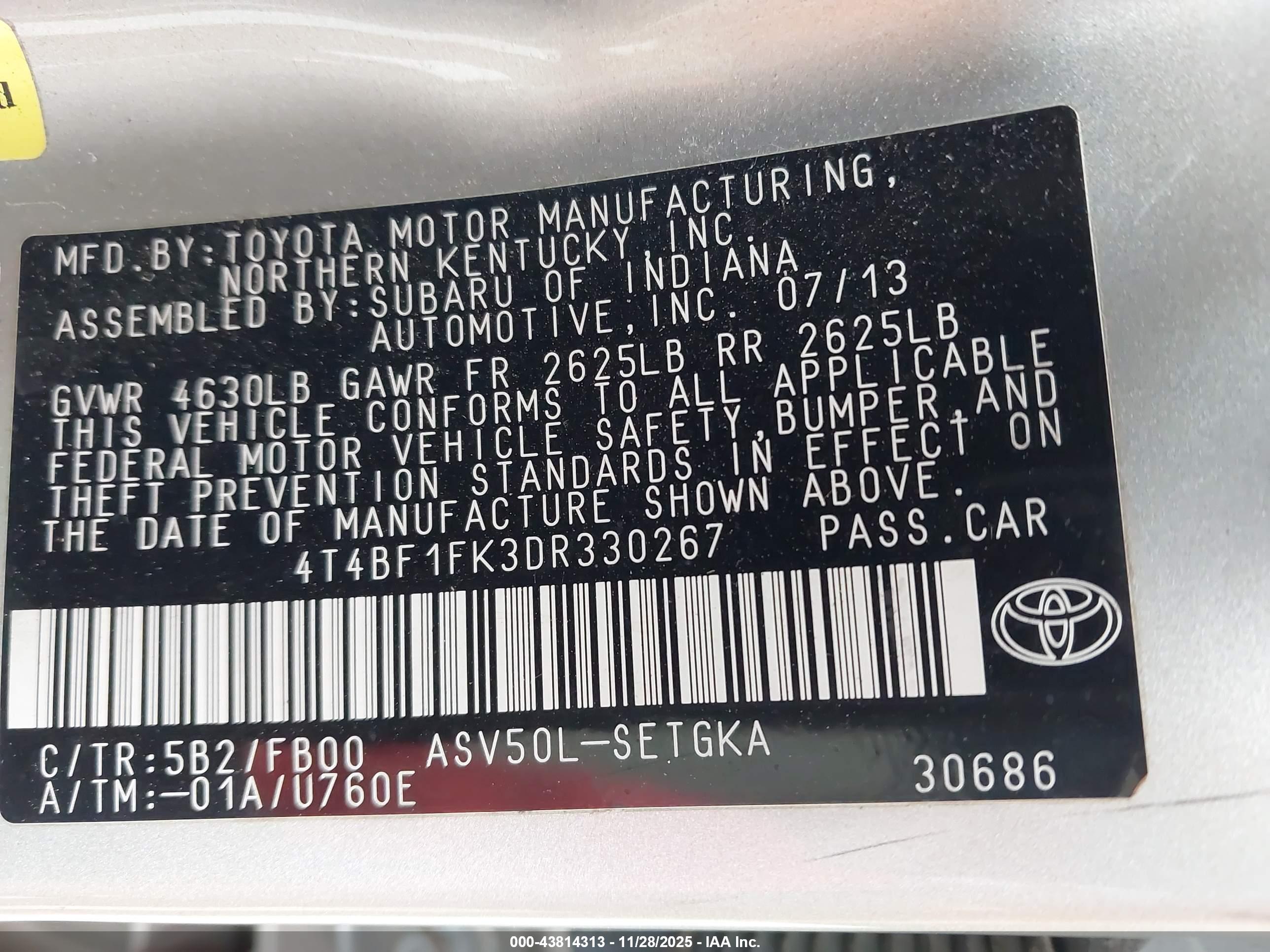TOYOTA CAMRY image 9