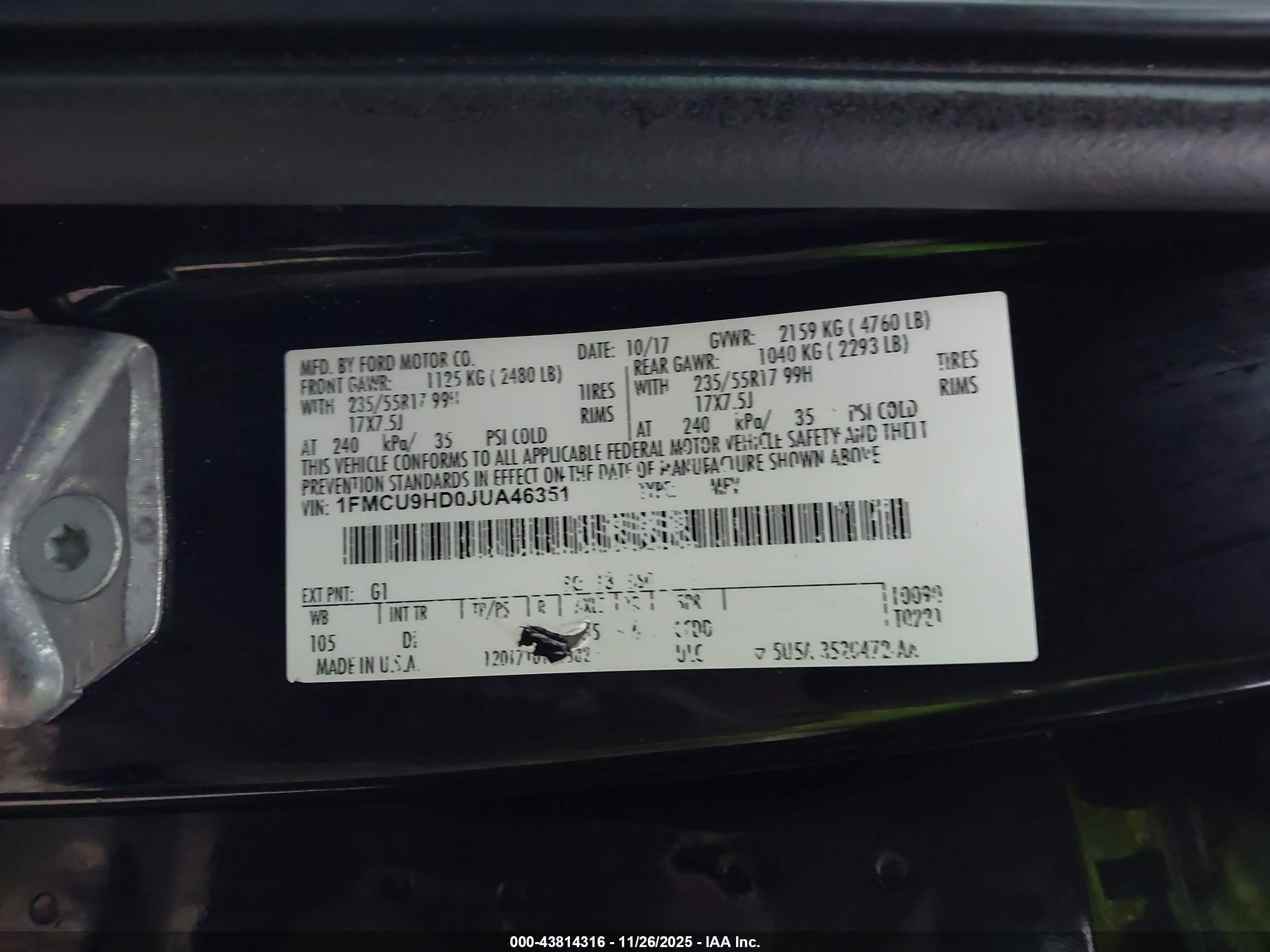FORD ESCAPE image 9