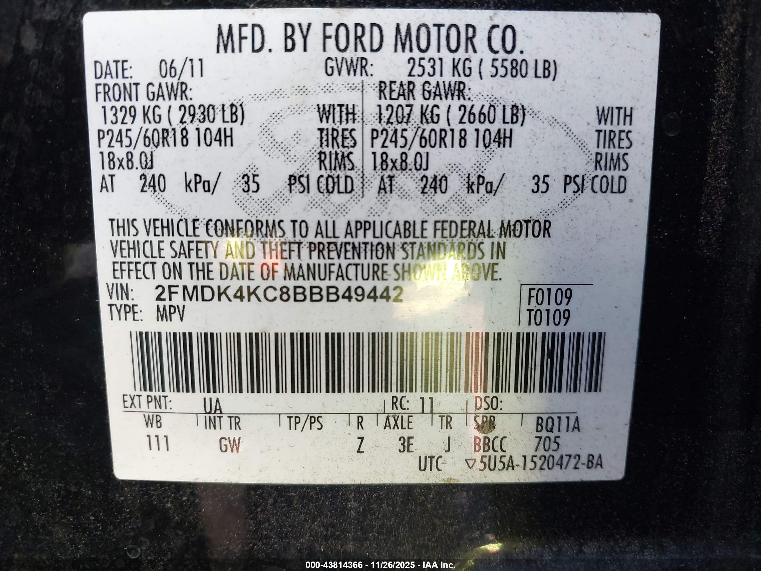FORD EDGE image 9