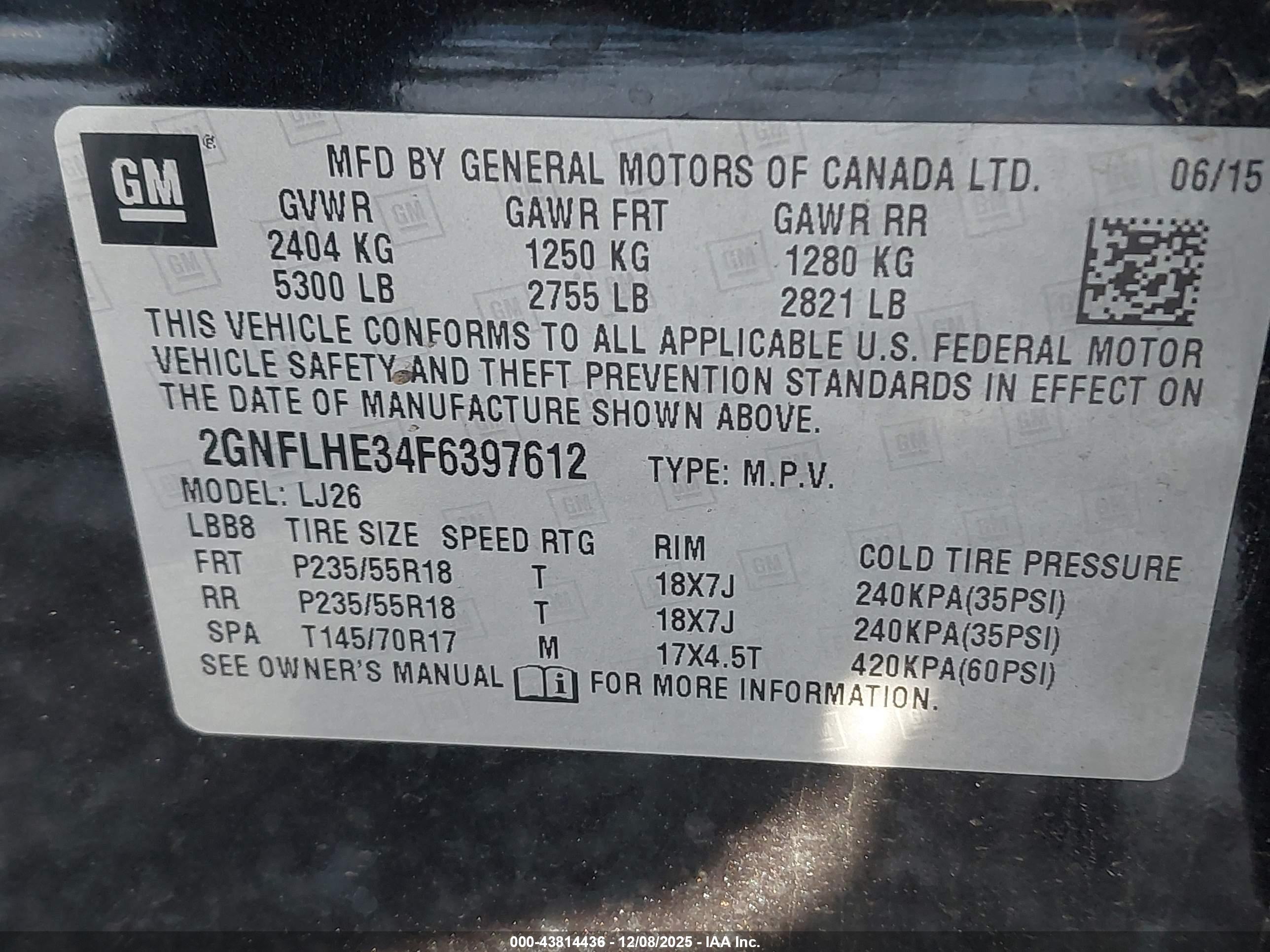 CHEVROLET EQUINOX image 9