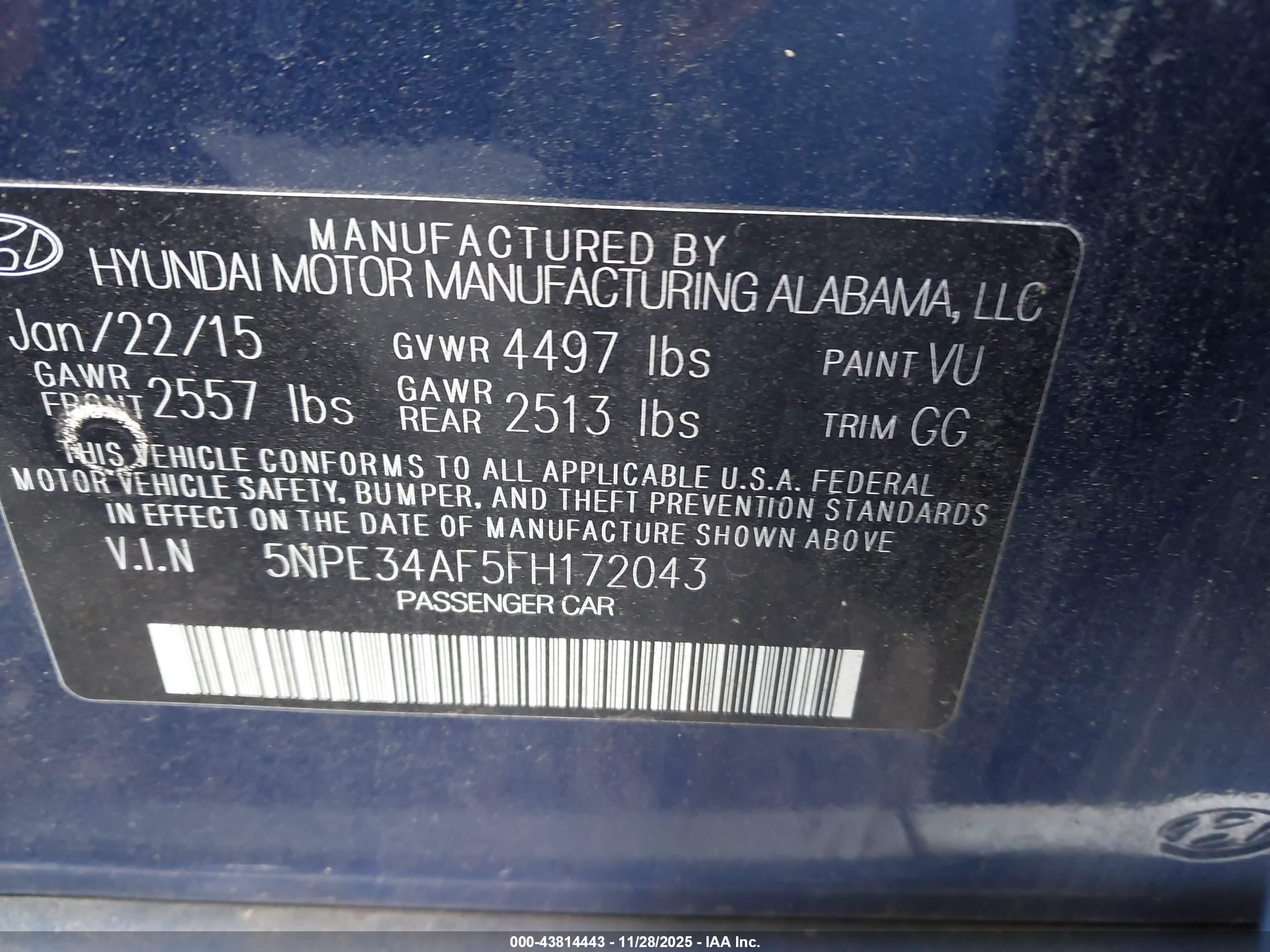 HYUNDAI SONATA image 9