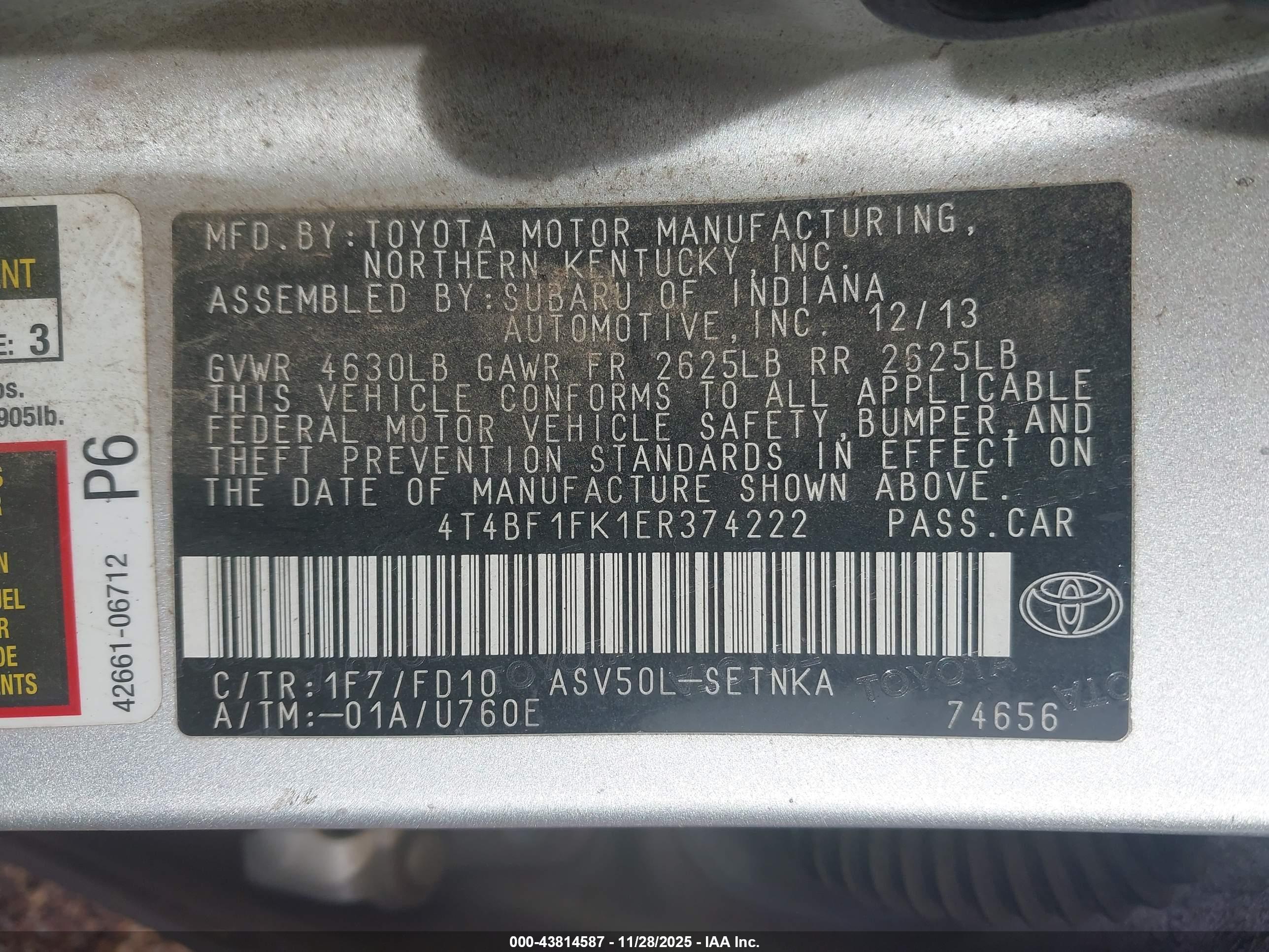 TOYOTA CAMRY image 9