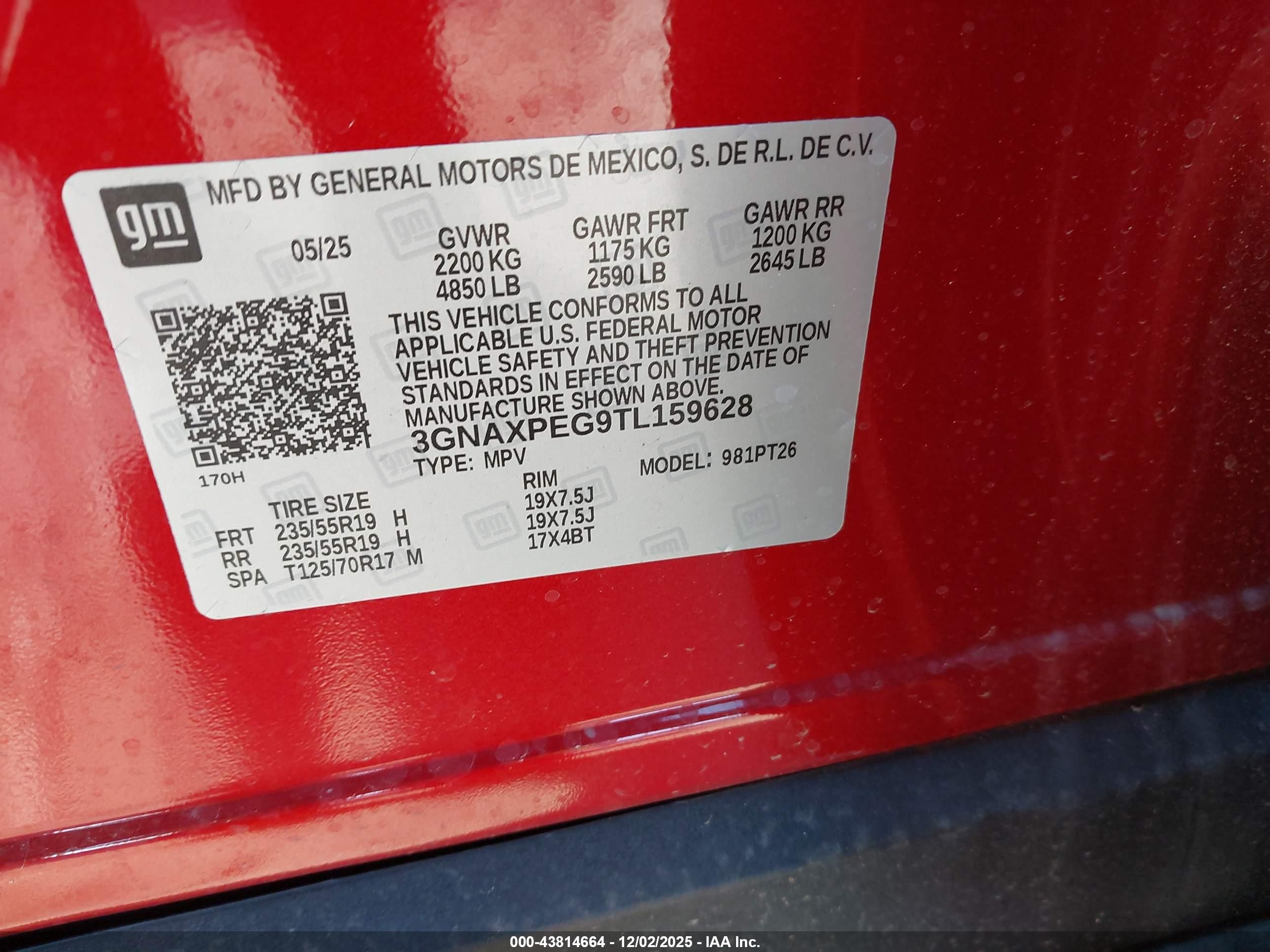 CHEVROLET EQUINOX image 9