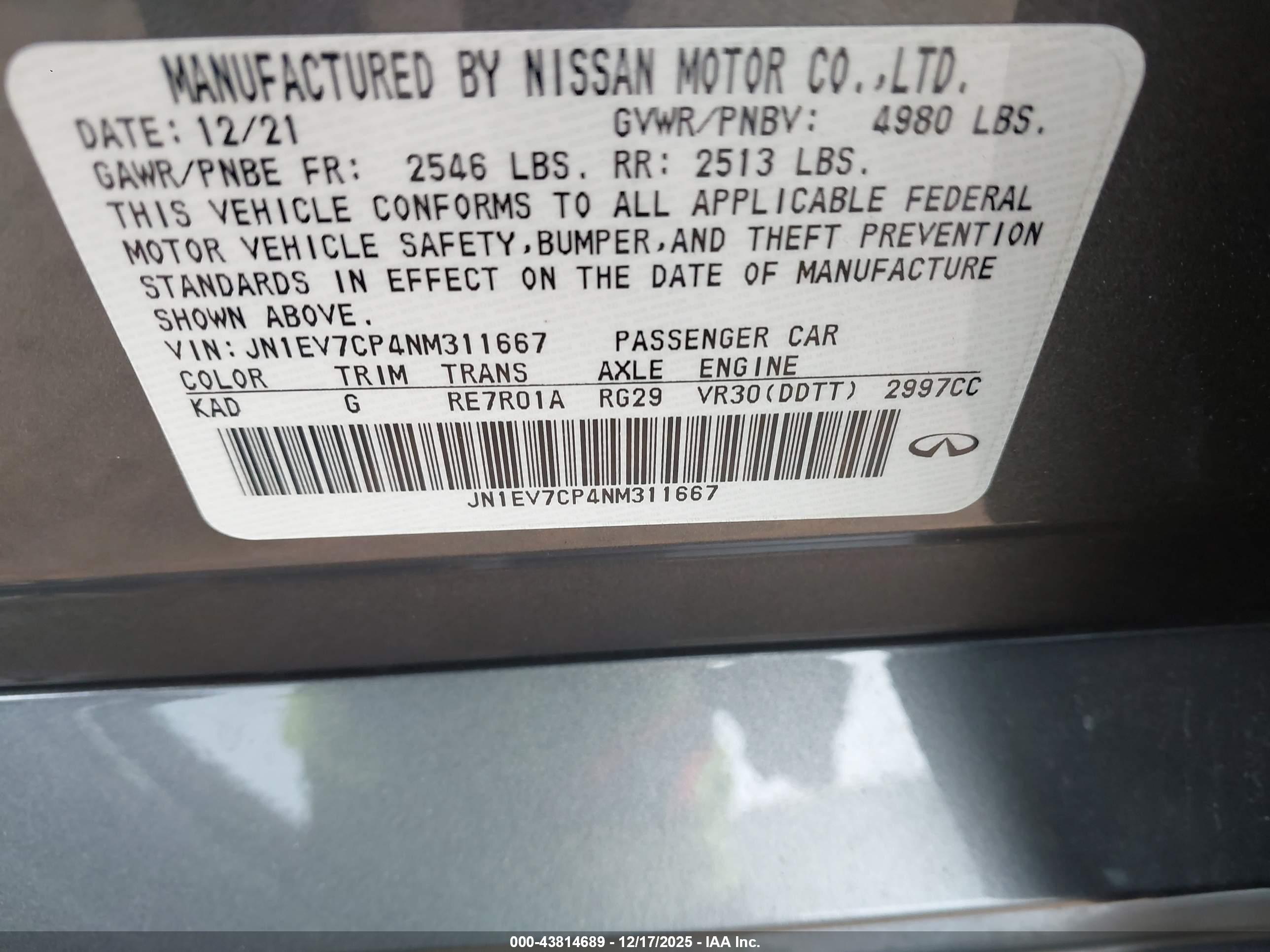 INFINITI Q50 image 9