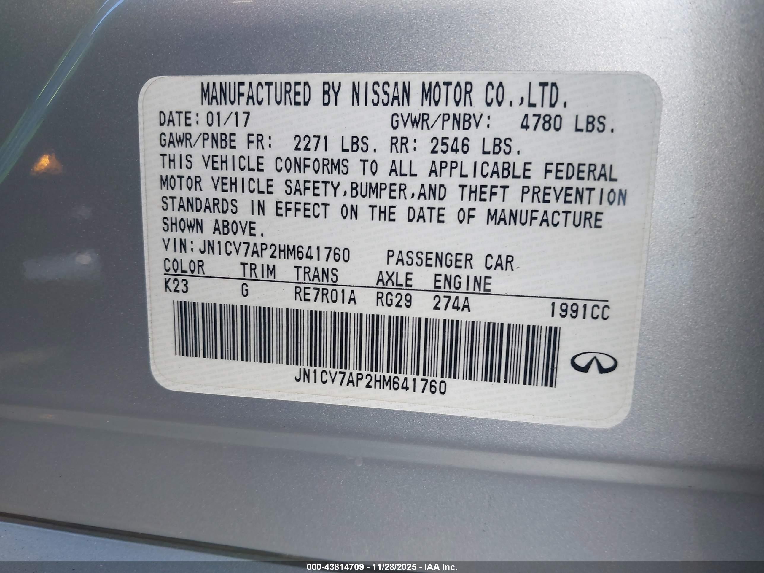 INFINITI Q50 image 9