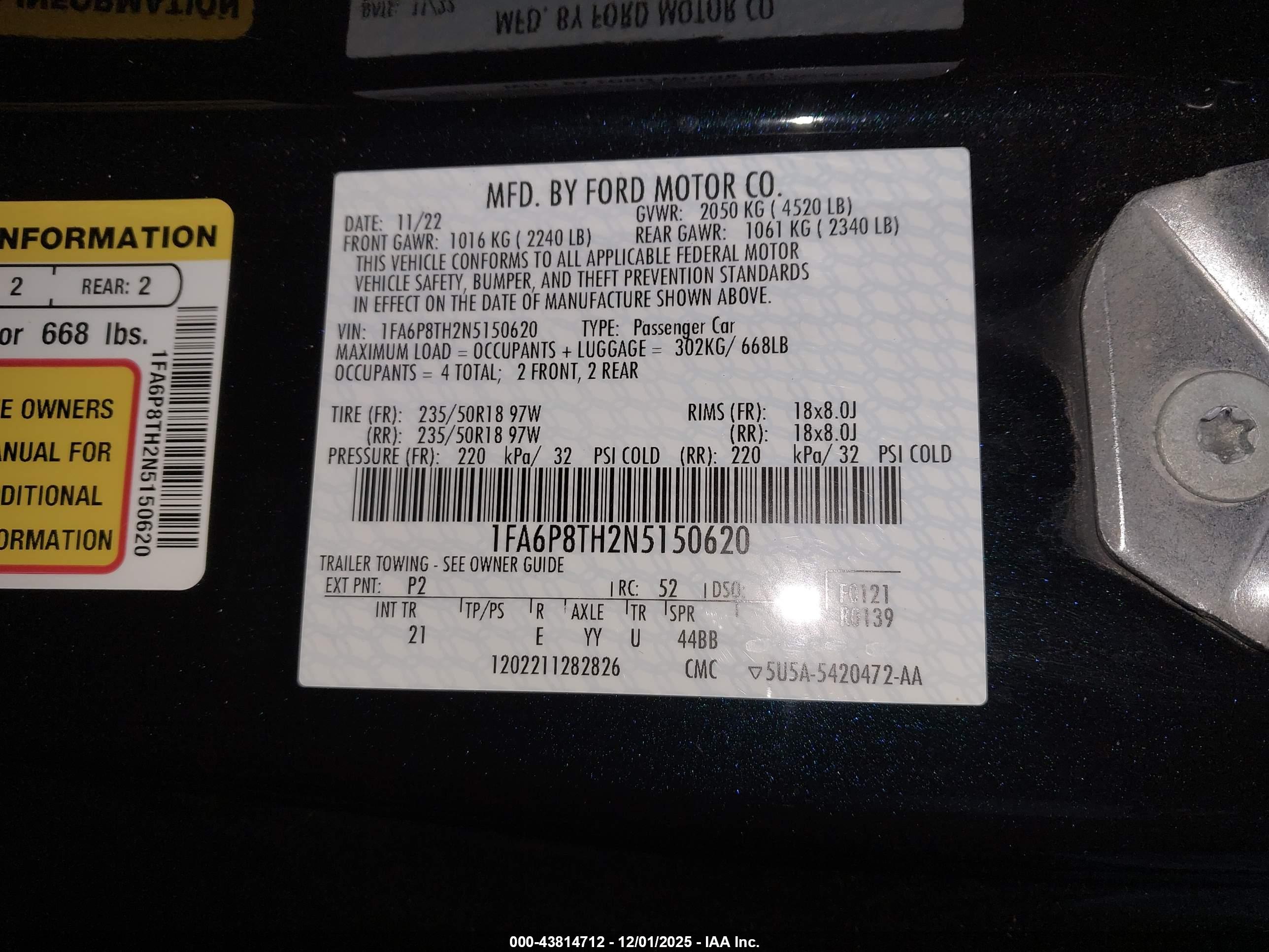 FORD MUSTANG image 9