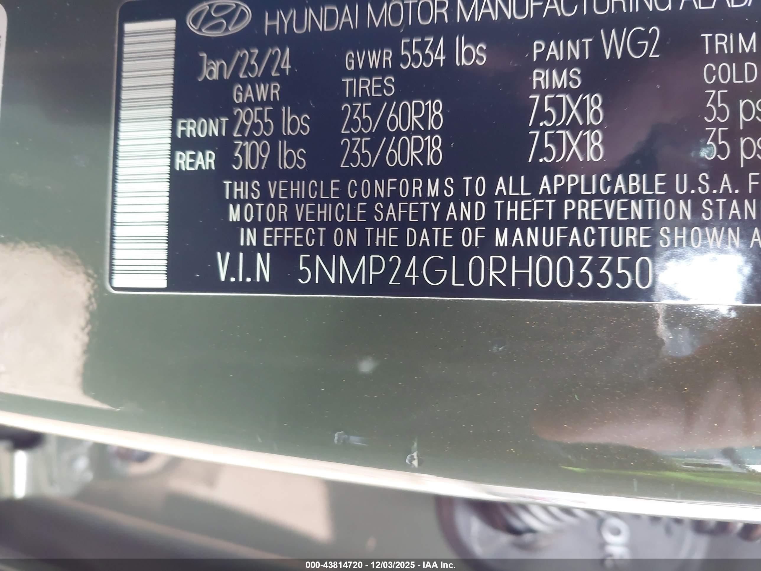 HYUNDAI SANTA image 9