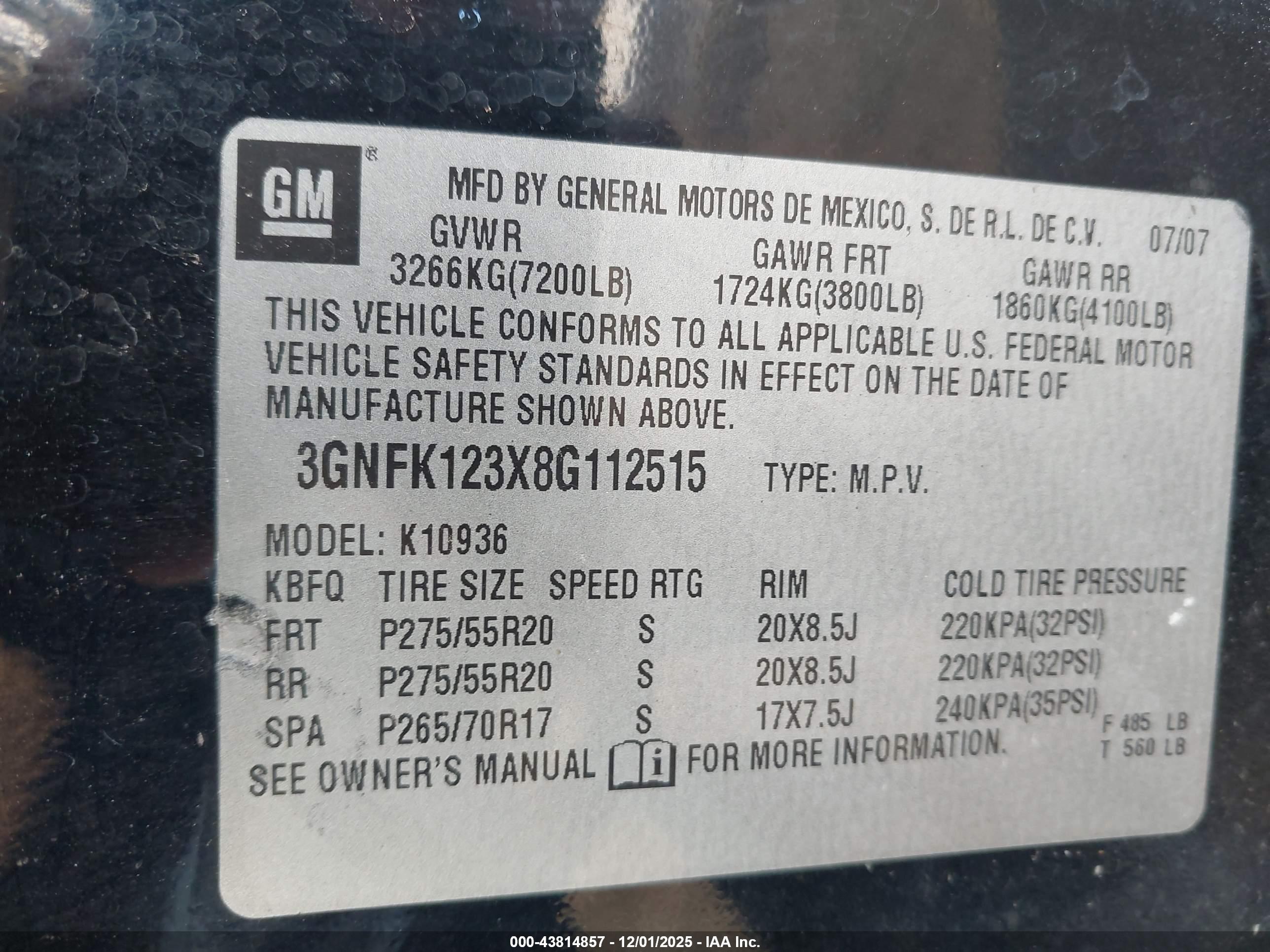 CHEVROLET AVALANCHE image 9