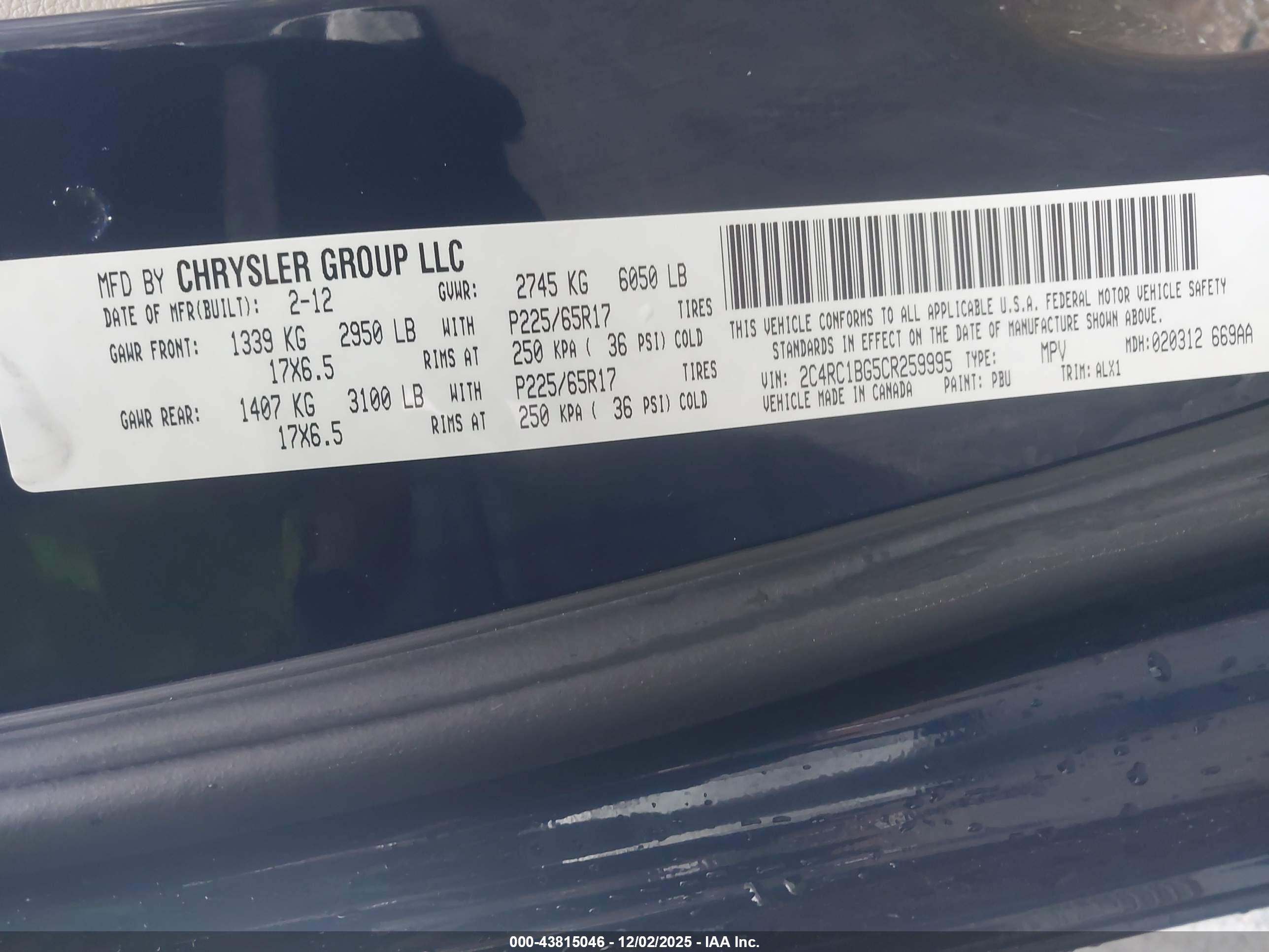 CHRYSLER TOWN image 9