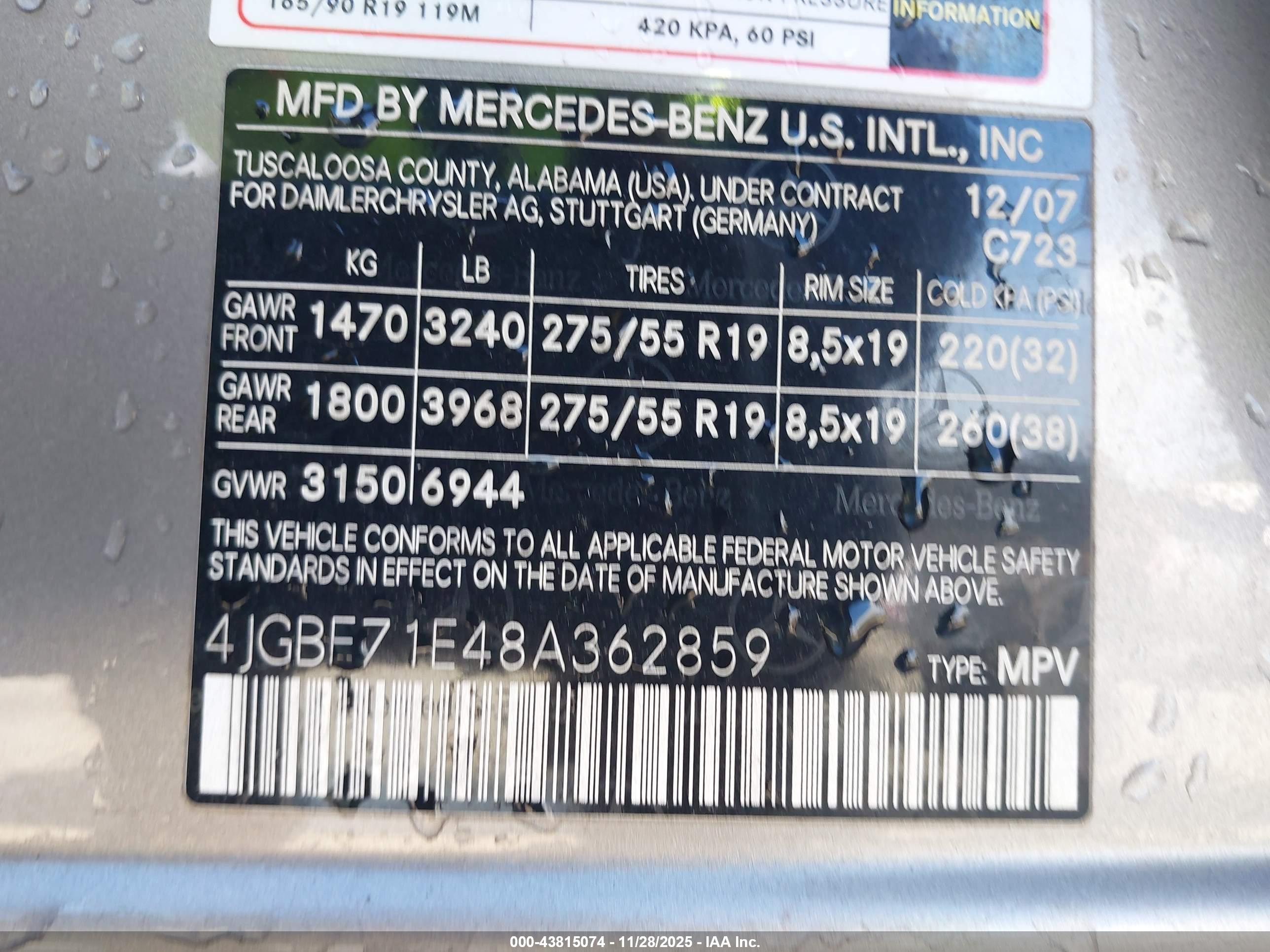 MERCEDES-BENZ GL image 9