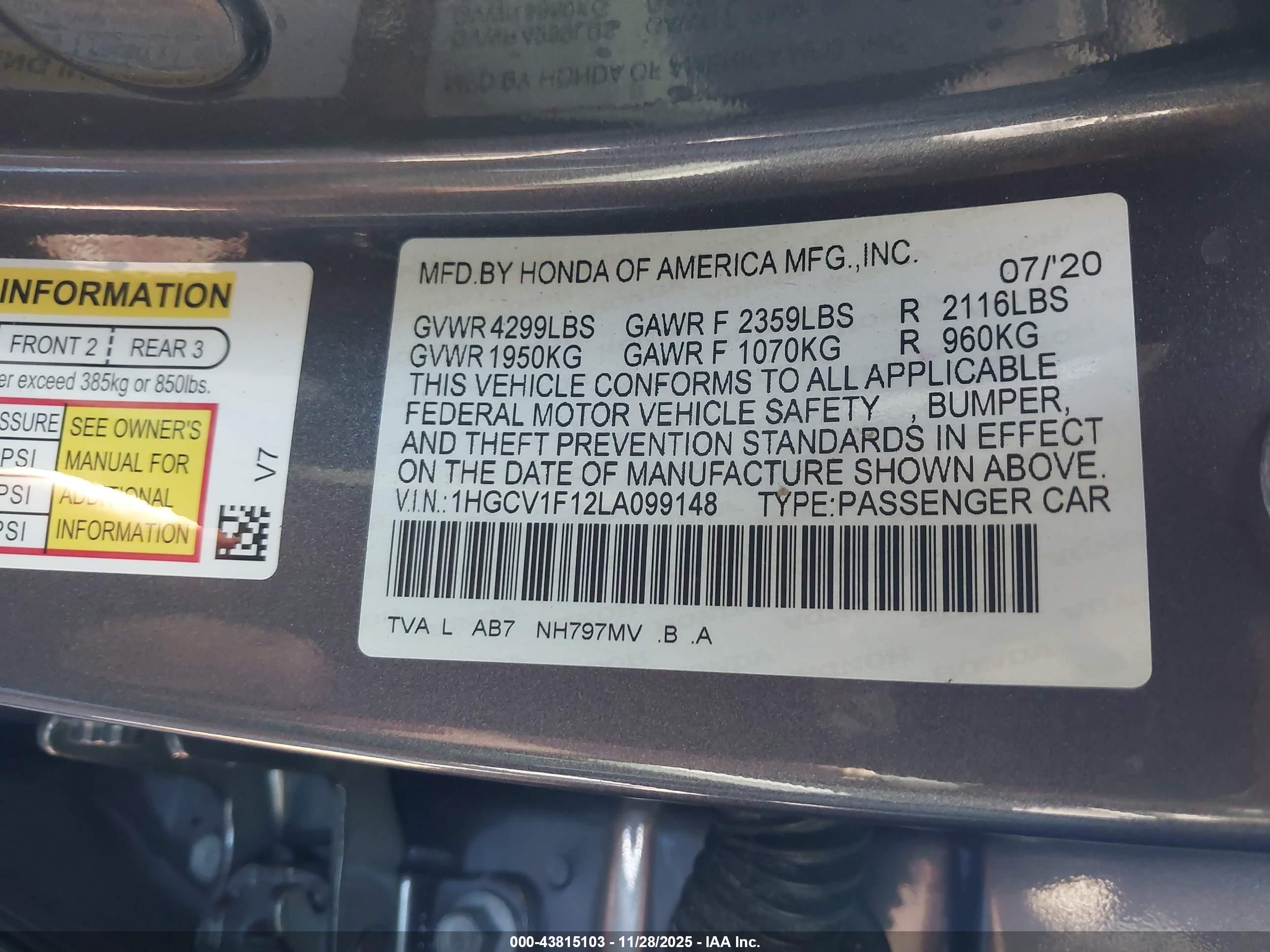 HONDA ACCORD image 9
