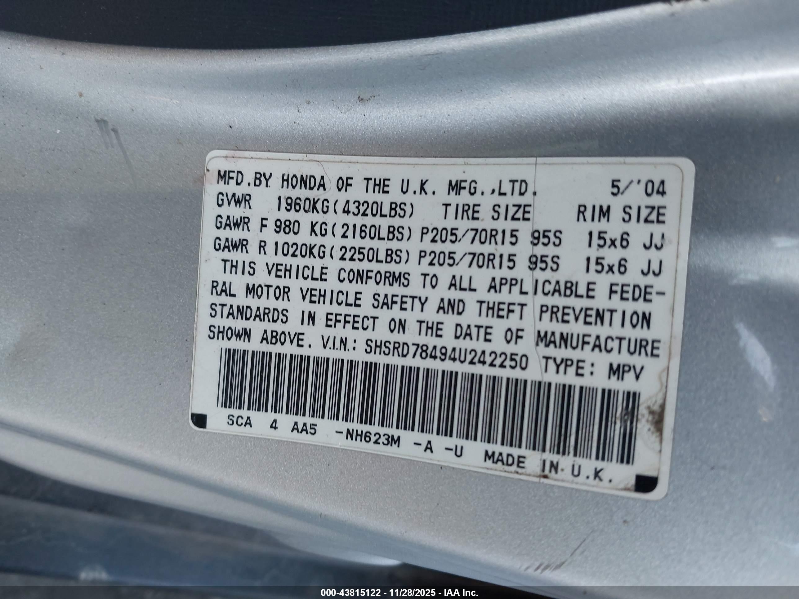 HONDA CR-V image 9