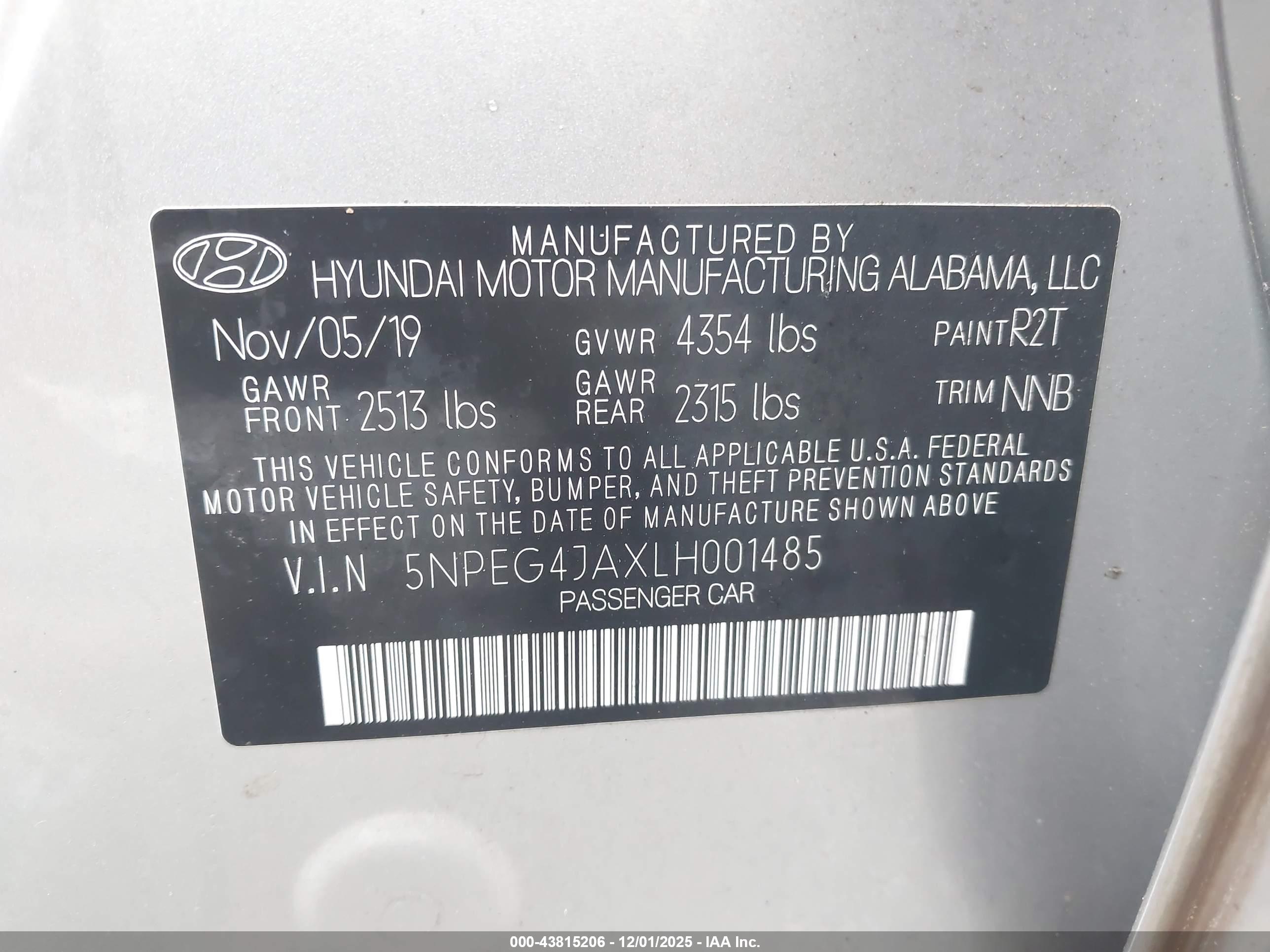 HYUNDAI SONATA image 9