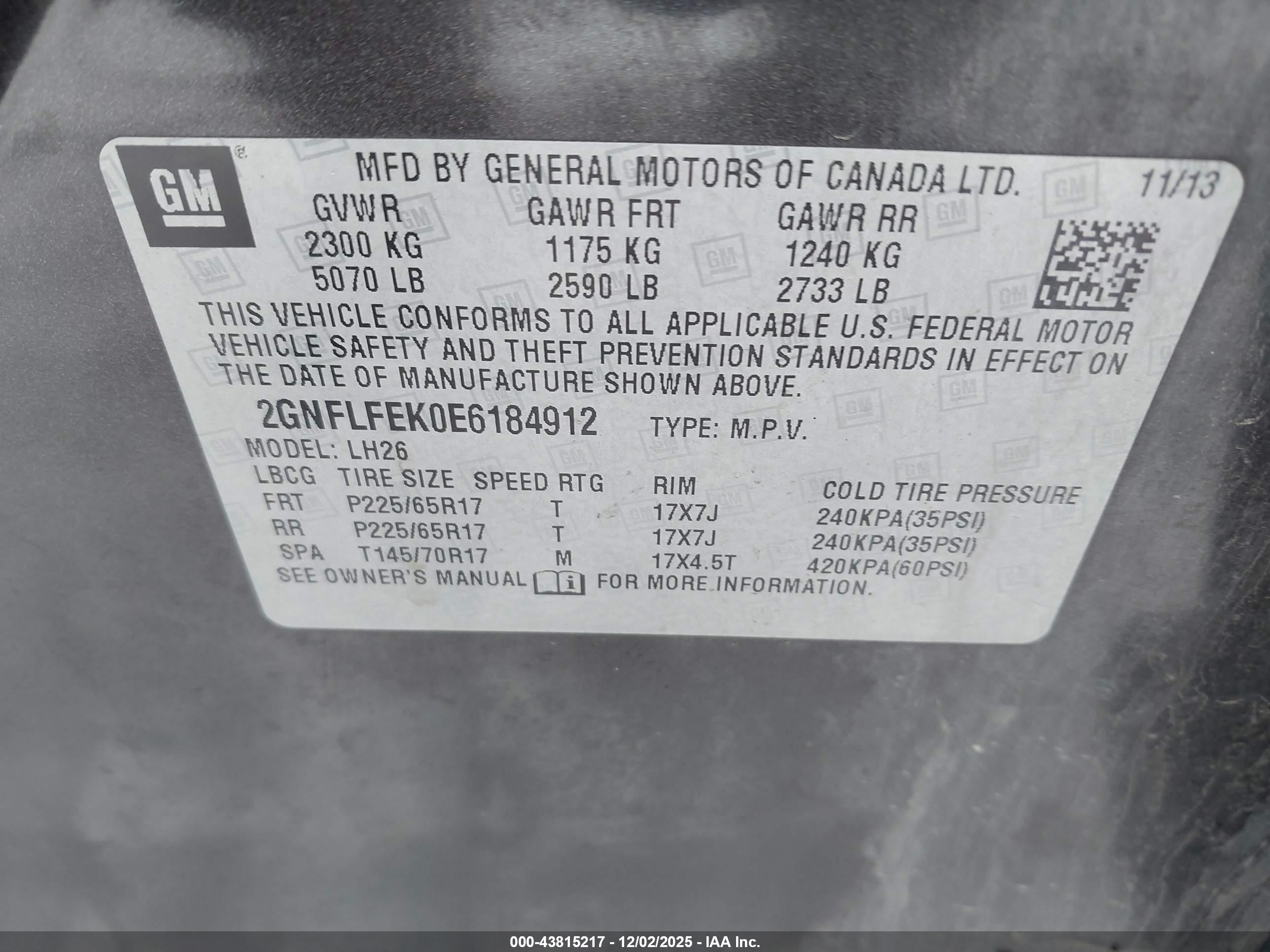 CHEVROLET EQUINOX image 9