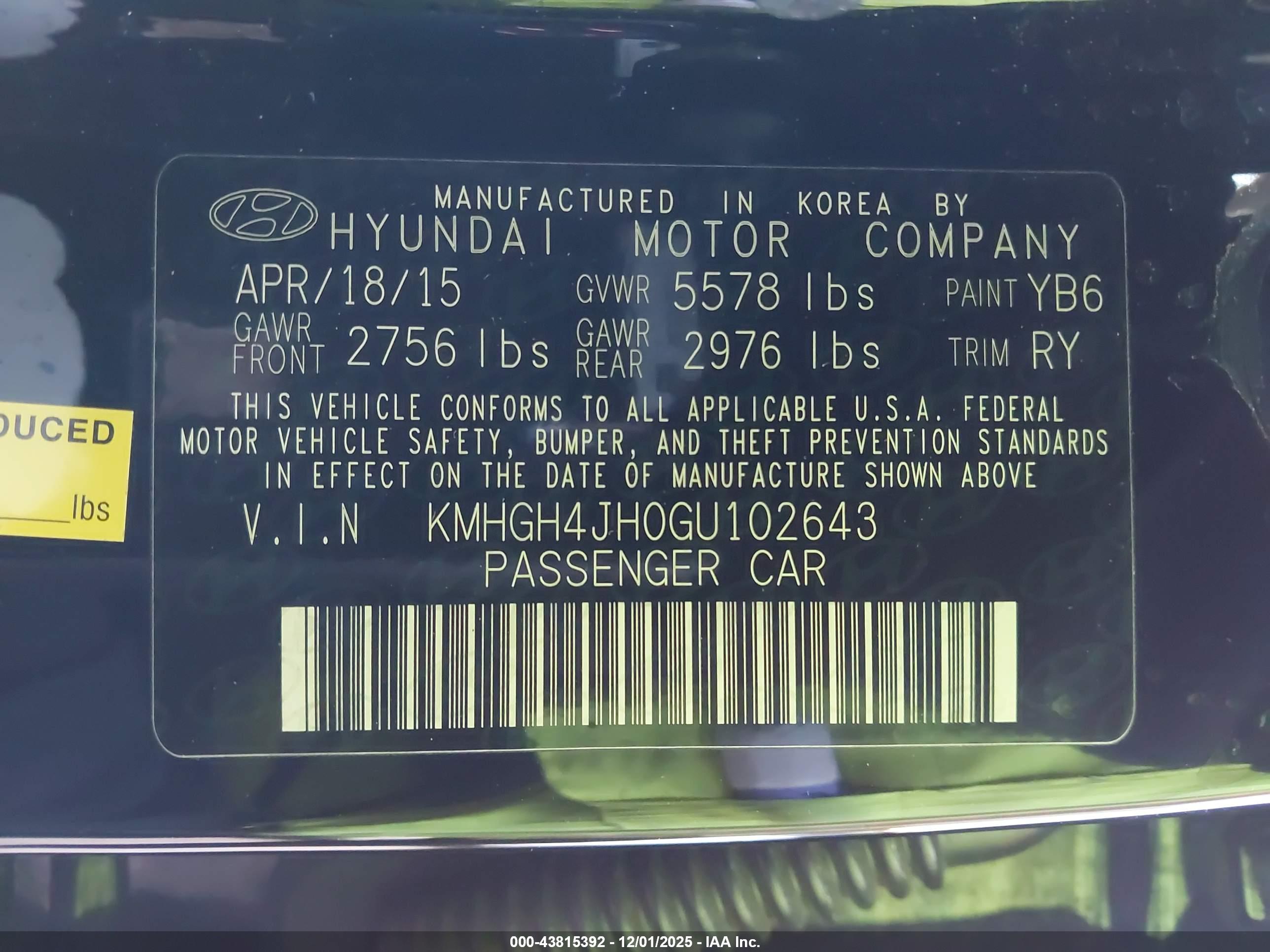 HYUNDAI EQUUS image 9