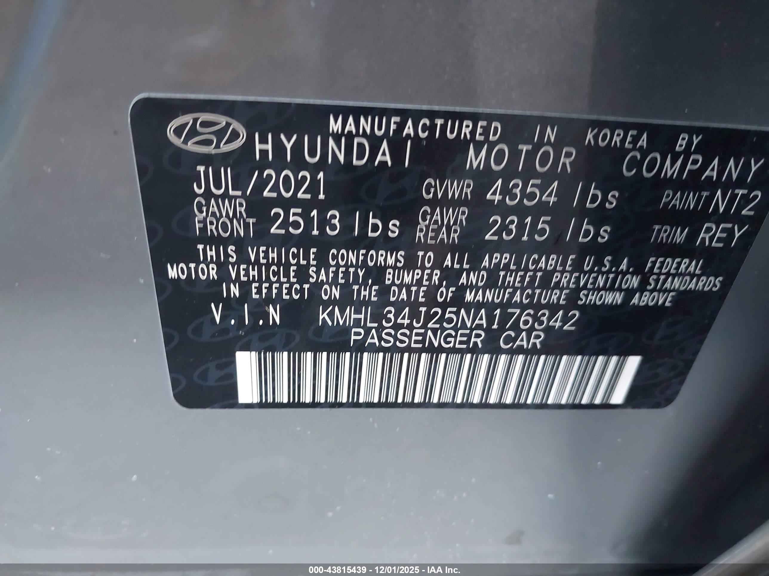 HYUNDAI SONATA image 9