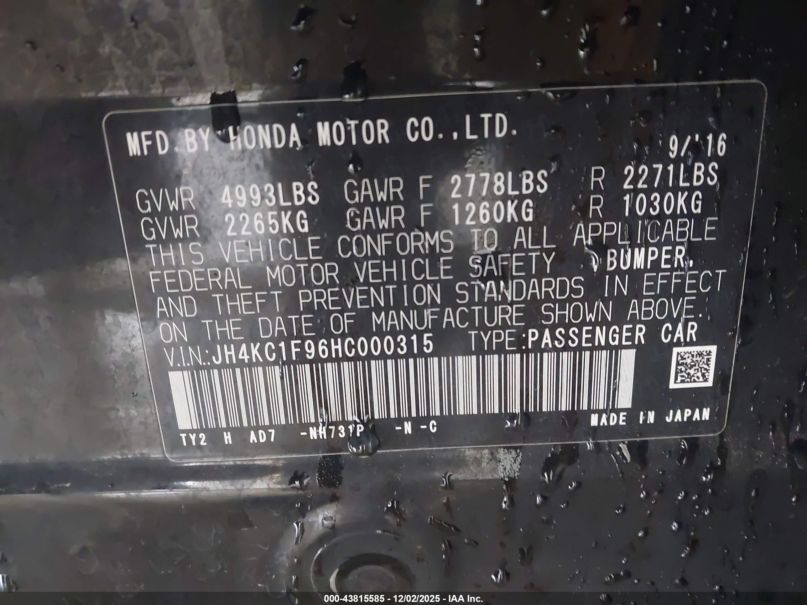 ACURA RLX image 9