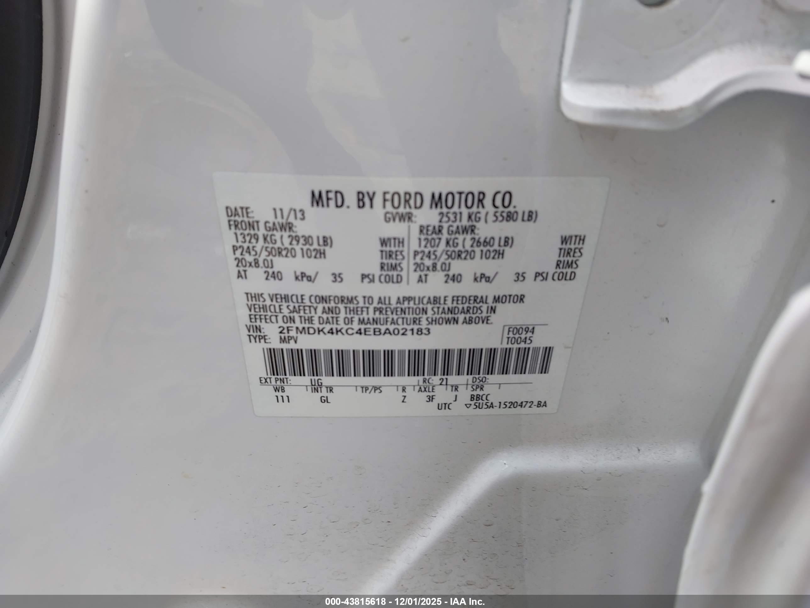FORD EDGE image 9