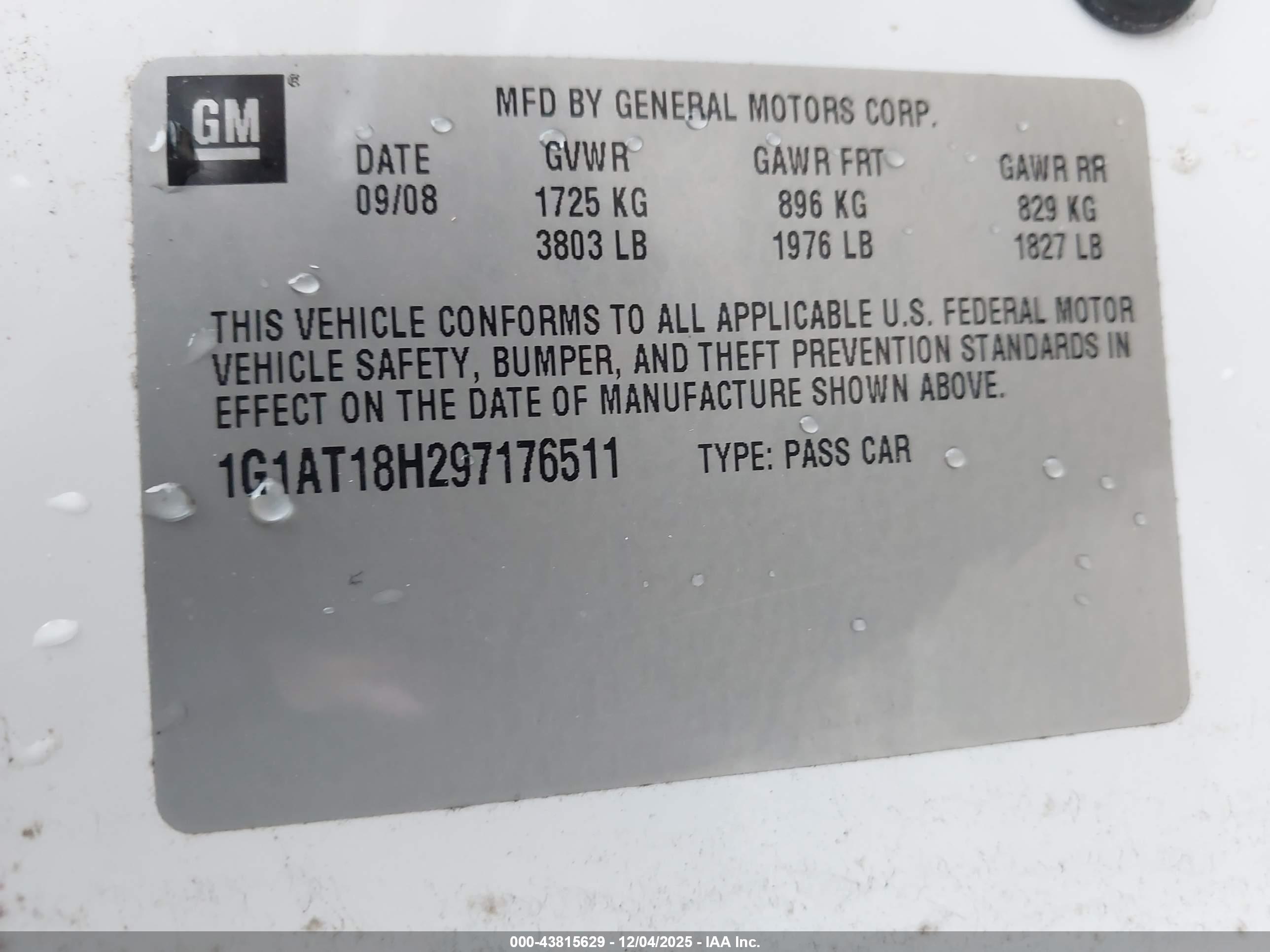 CHEVROLET COBALT image 9