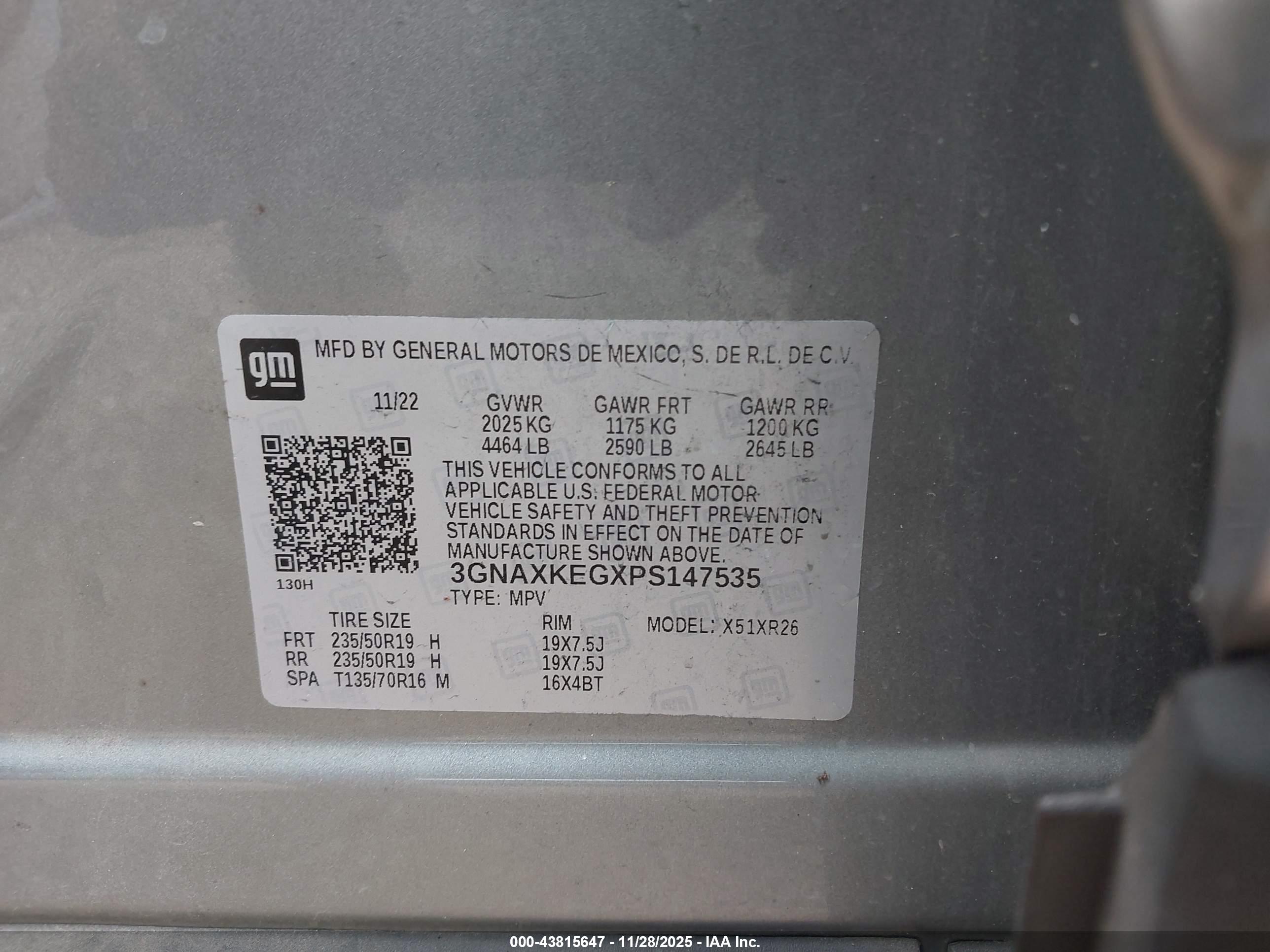 CHEVROLET EQUINOX image 9