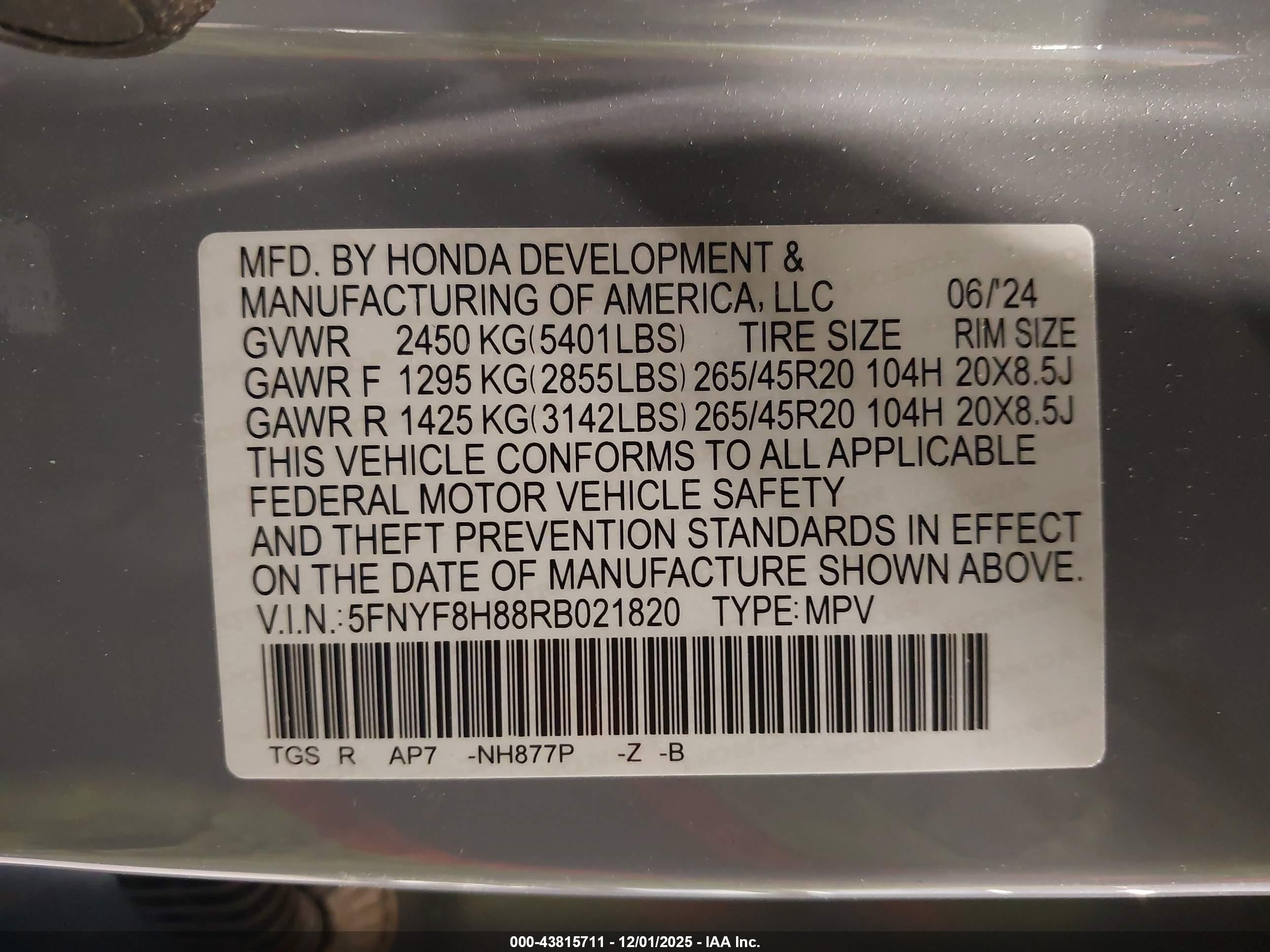 HONDA PASSPORT image 9