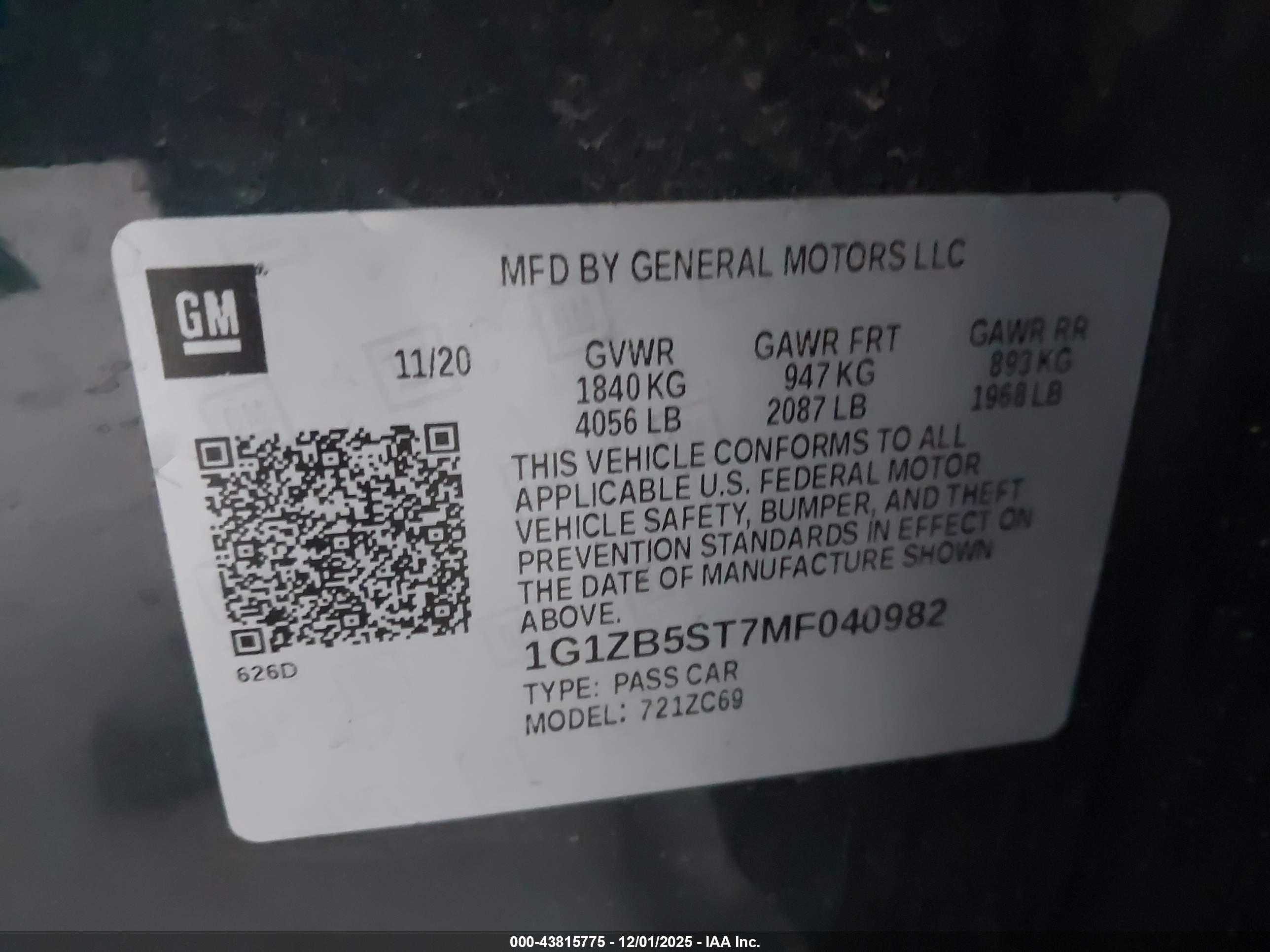 CHEVROLET MALIBU image 9