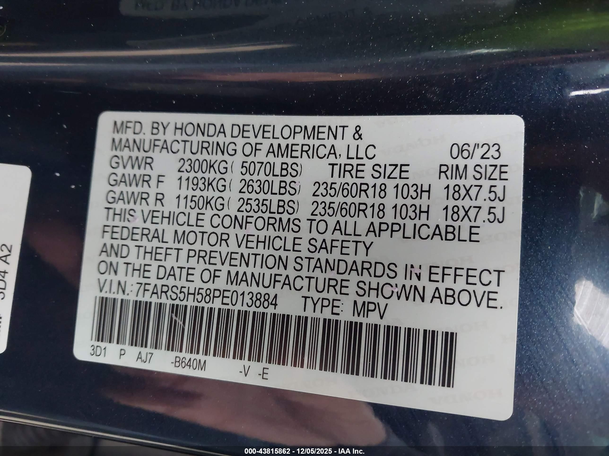 HONDA CR-V image 9