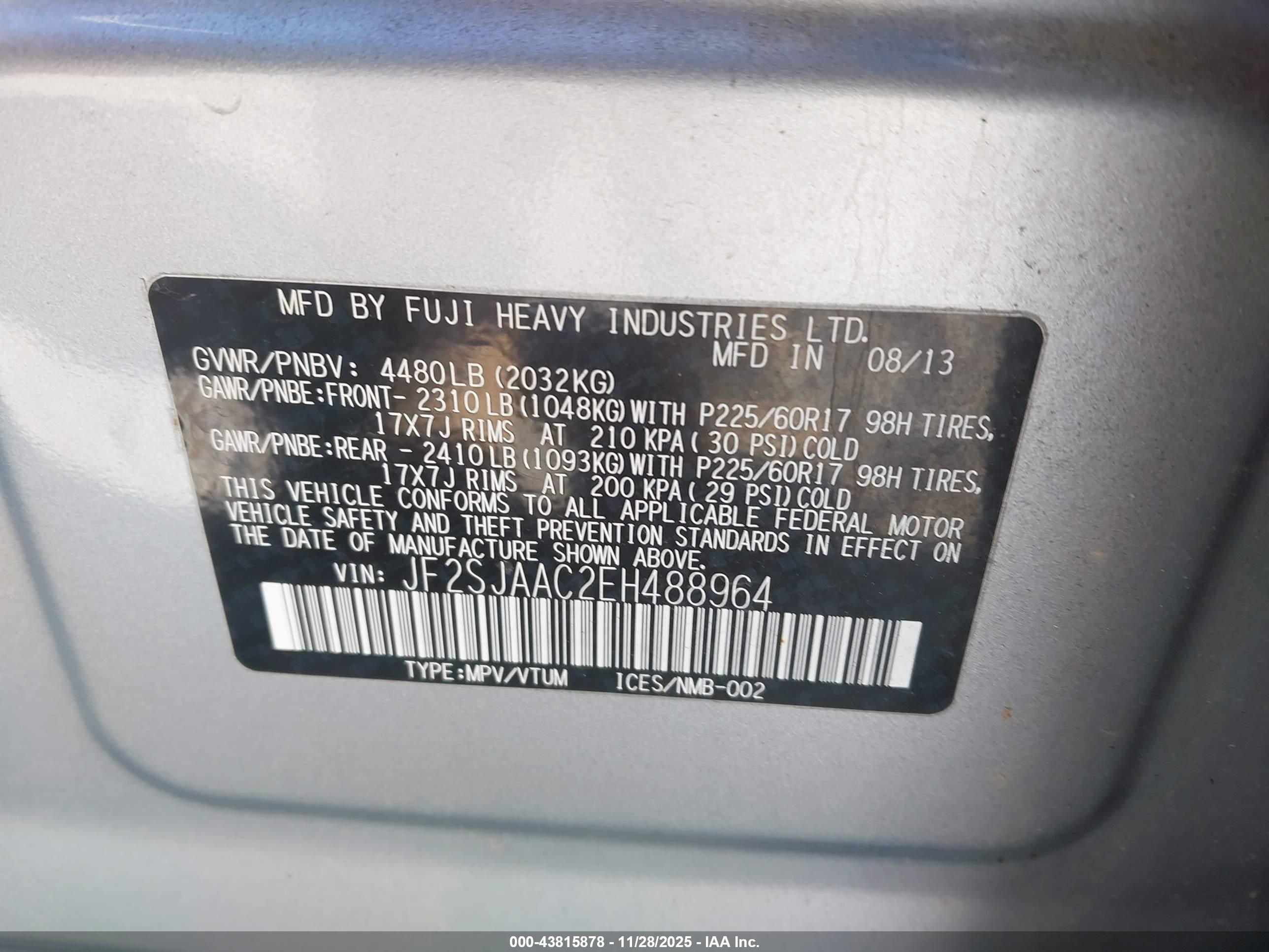 SUBARU FORESTER image 9