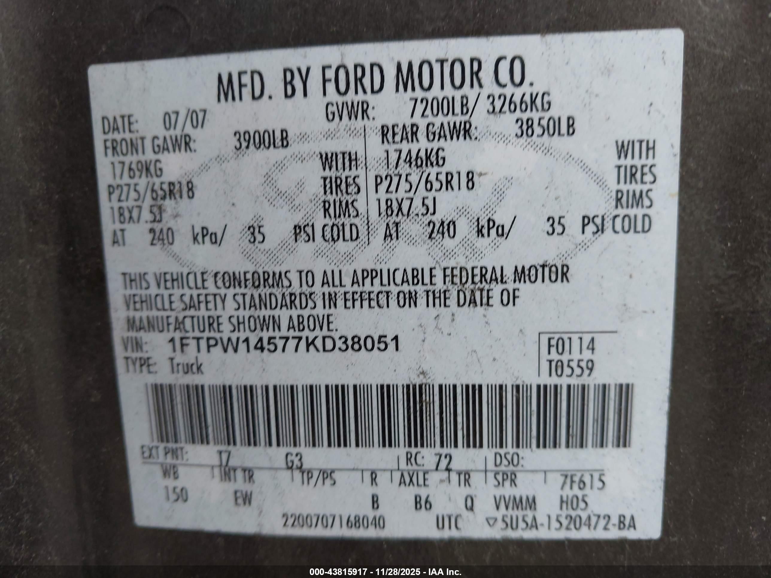 FORD F-150 image 9