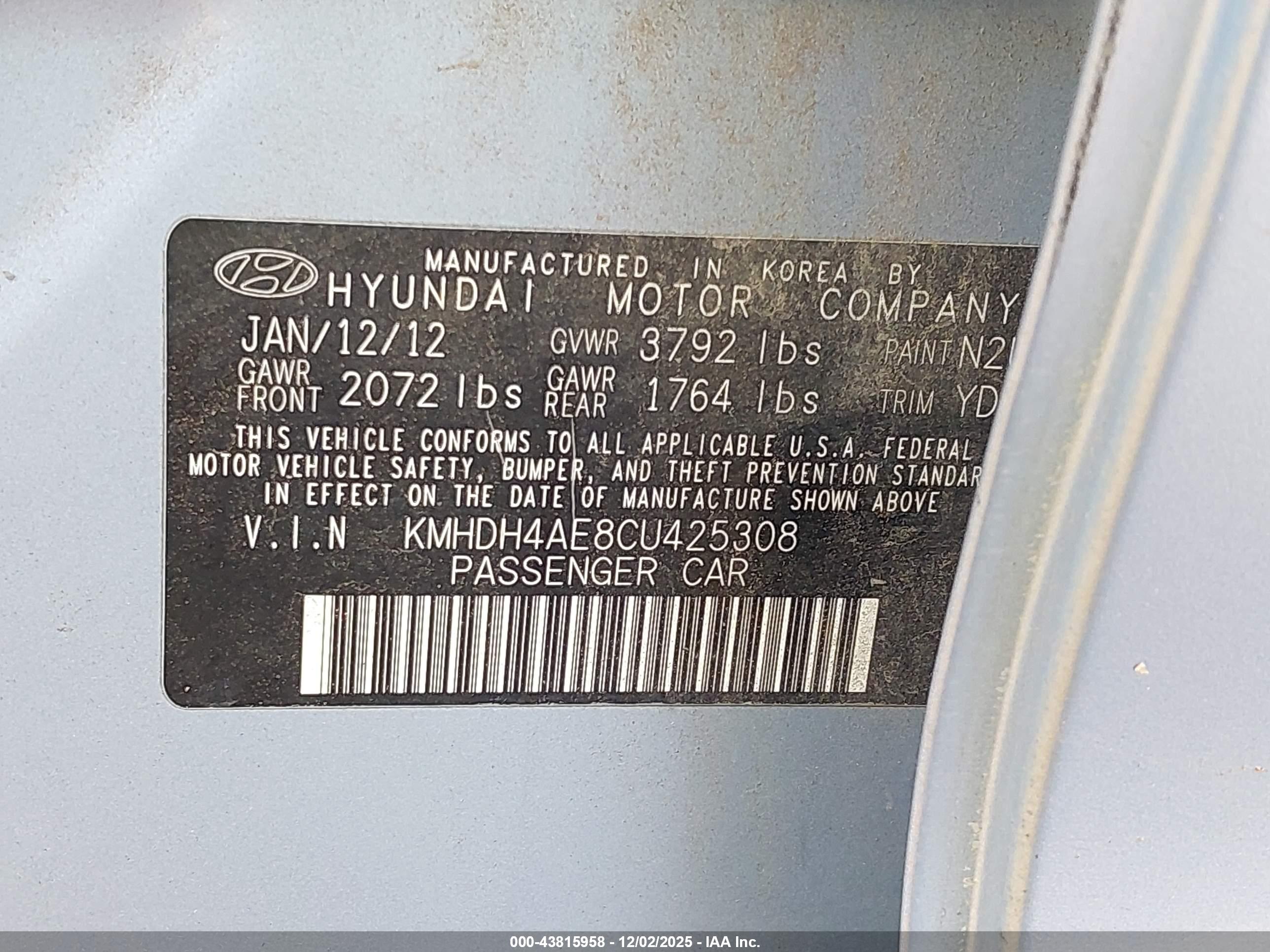 HYUNDAI ELANTRA image 9