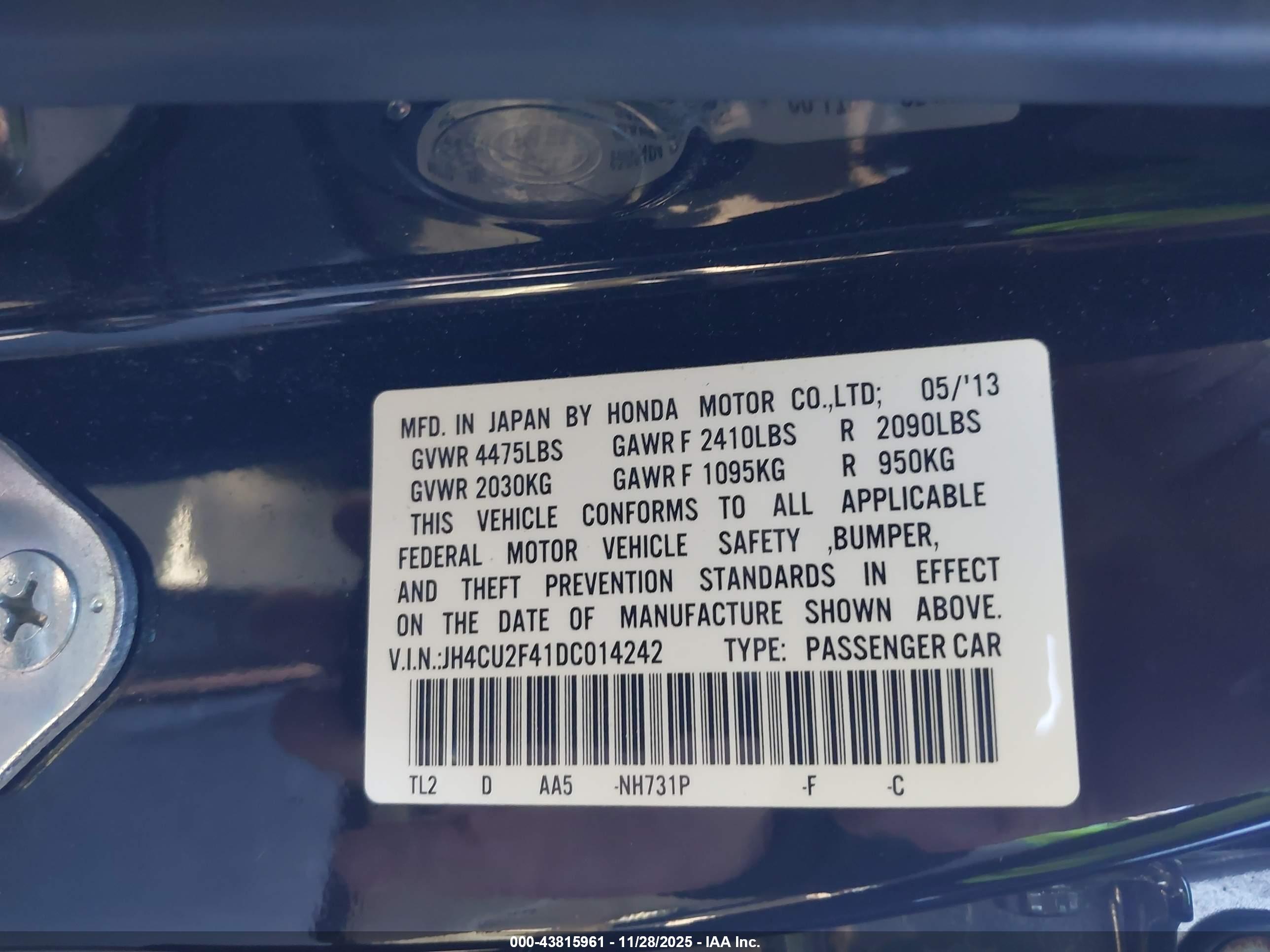 ACURA TSX image 9