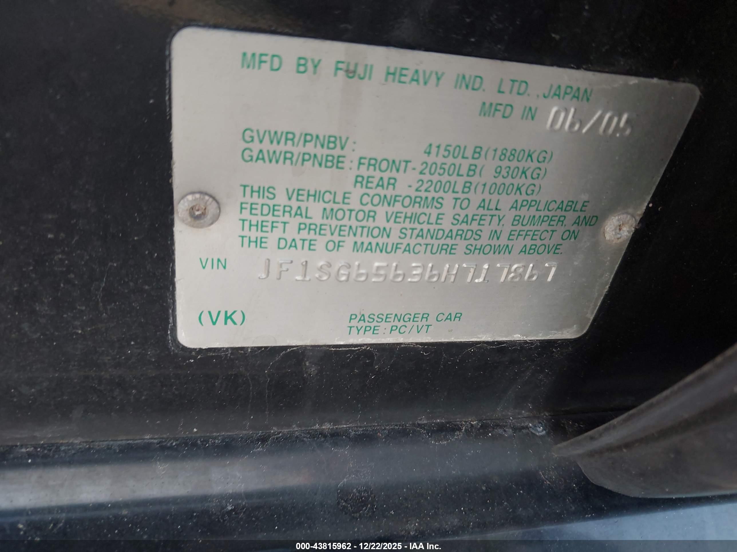 SUBARU FORESTER image 9