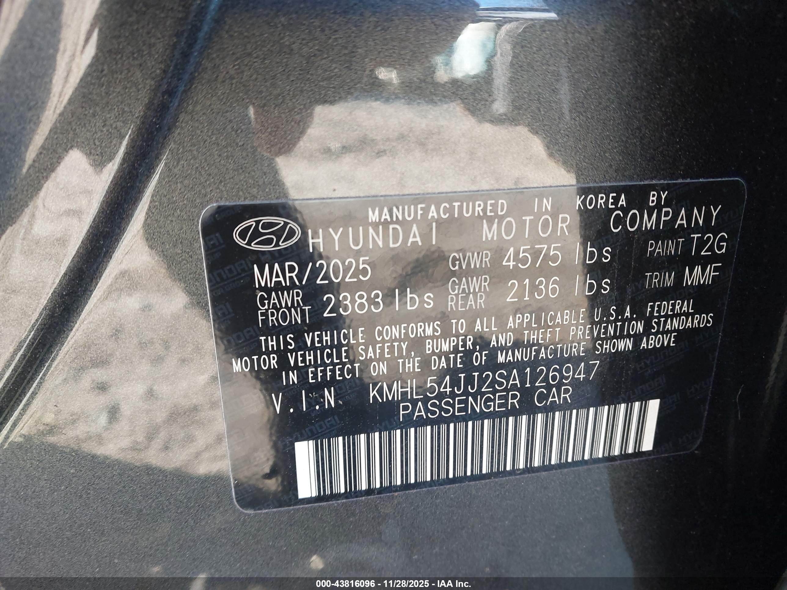 HYUNDAI SONATA image 9