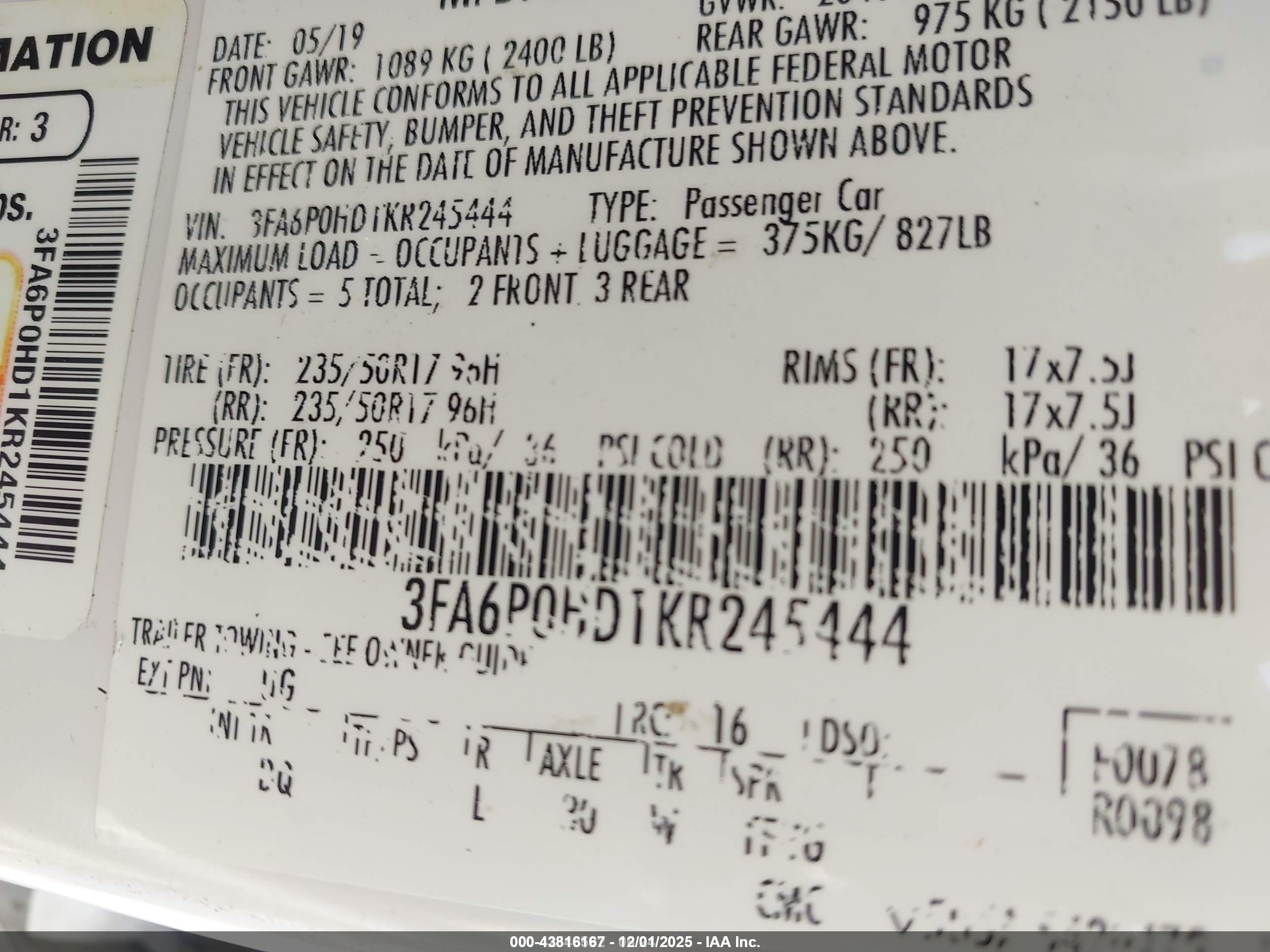 FORD FUSION image 9