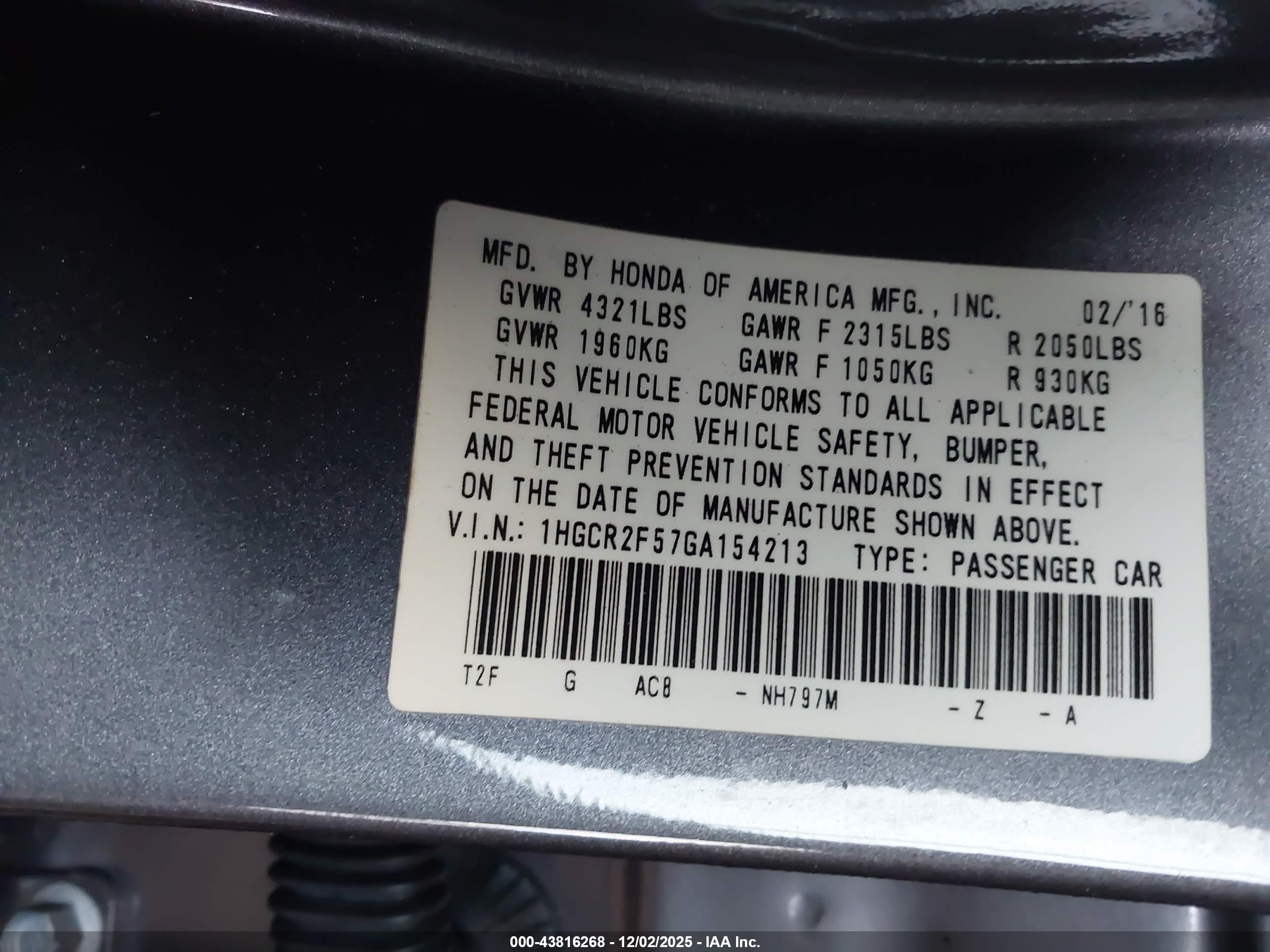 HONDA ACCORD image 9