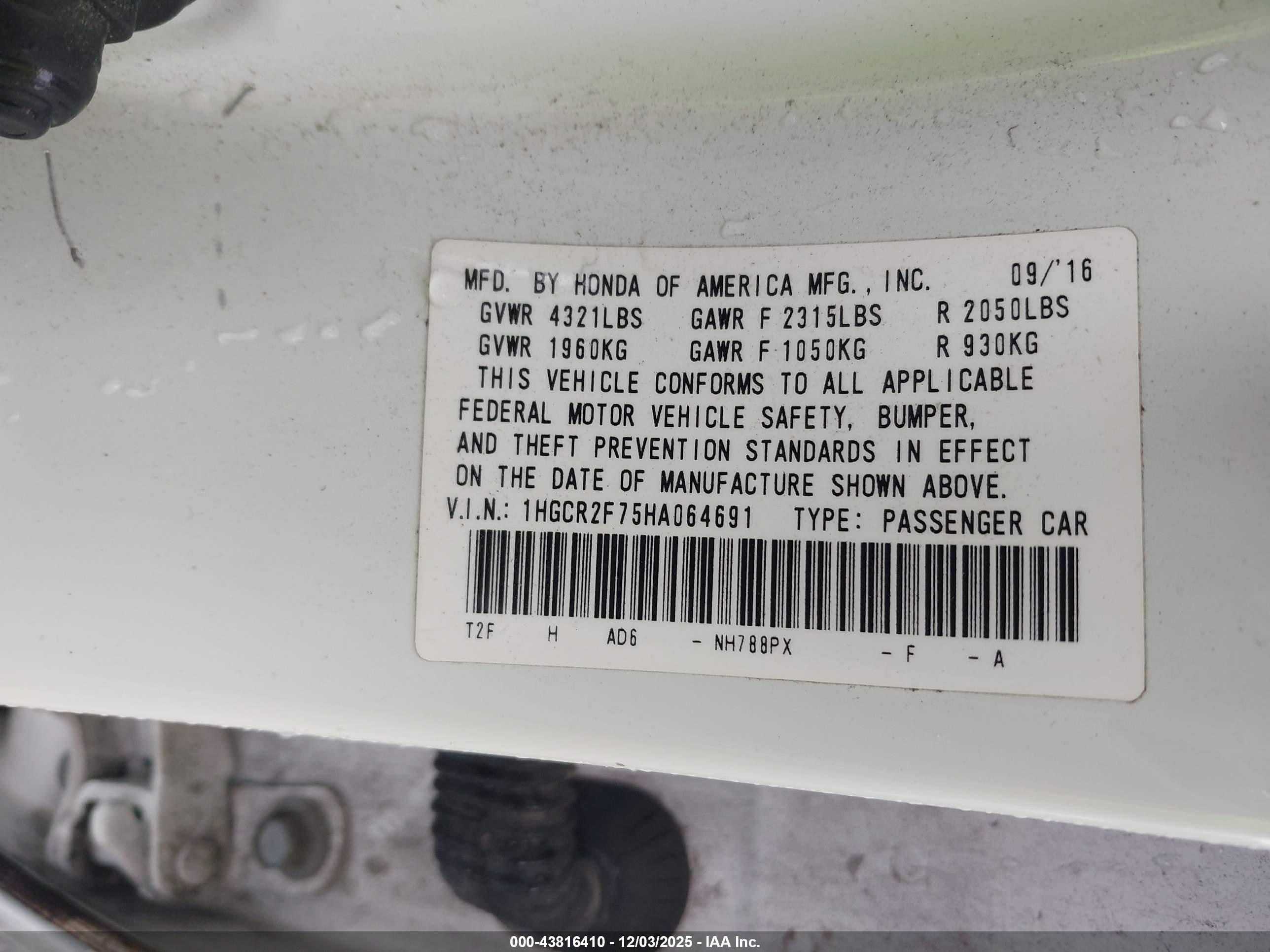 HONDA ACCORD image 9