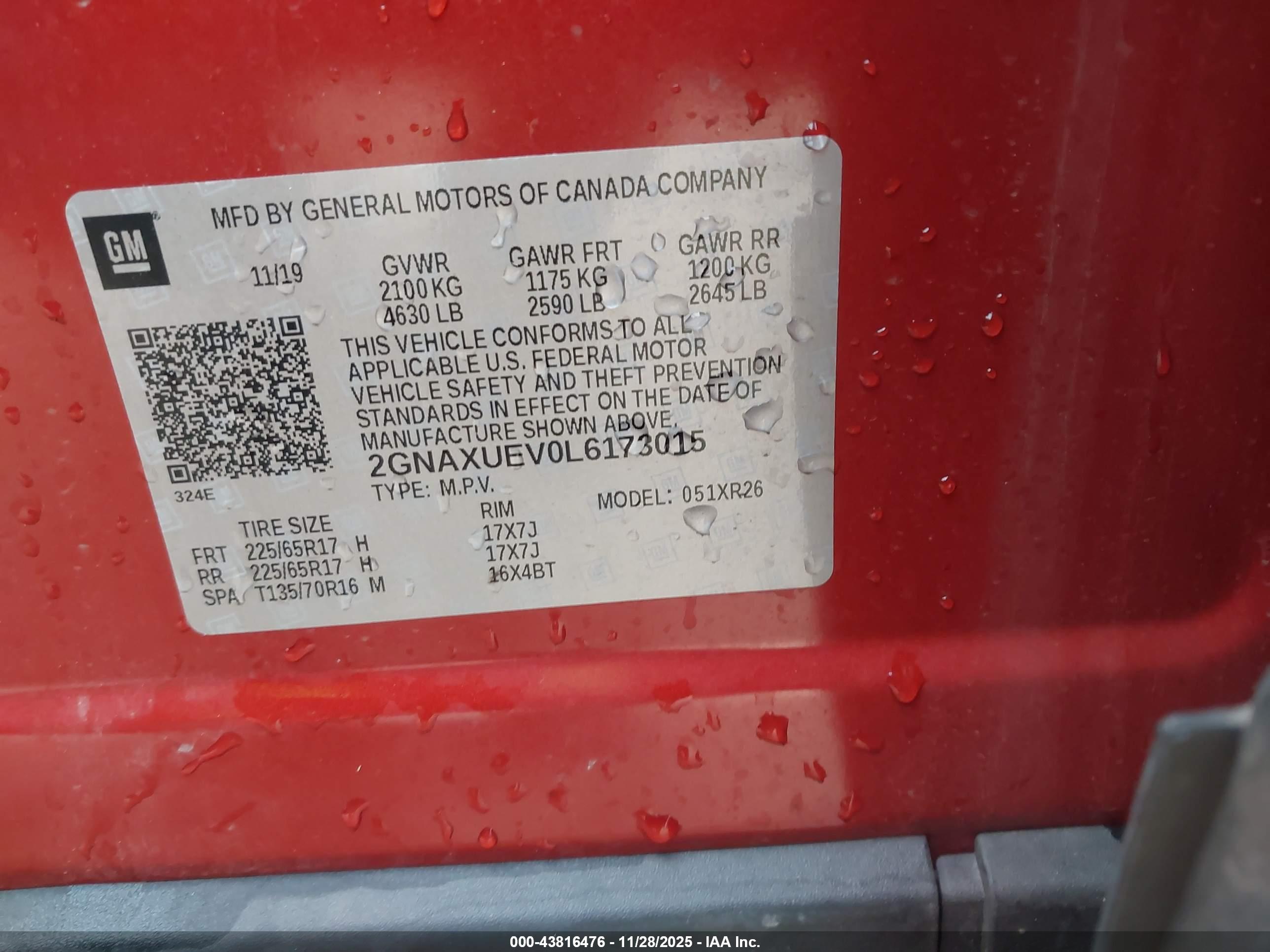 CHEVROLET EQUINOX image 9