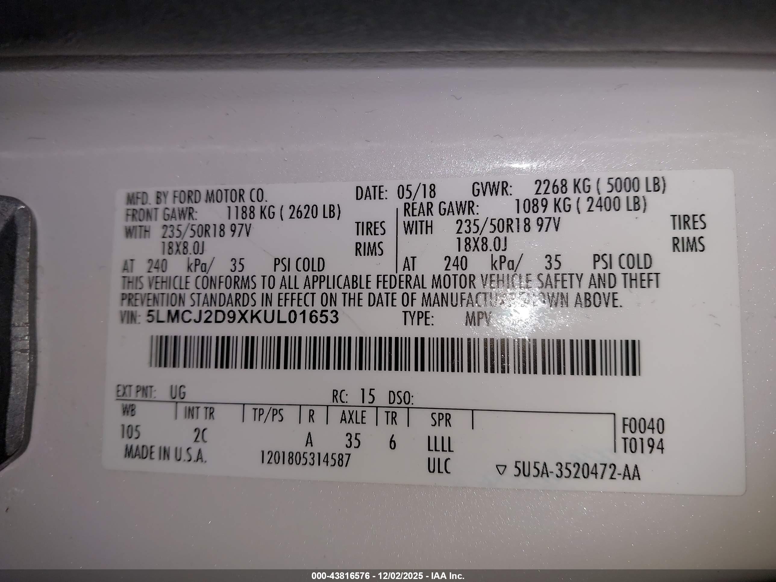 LINCOLN MKC image 9