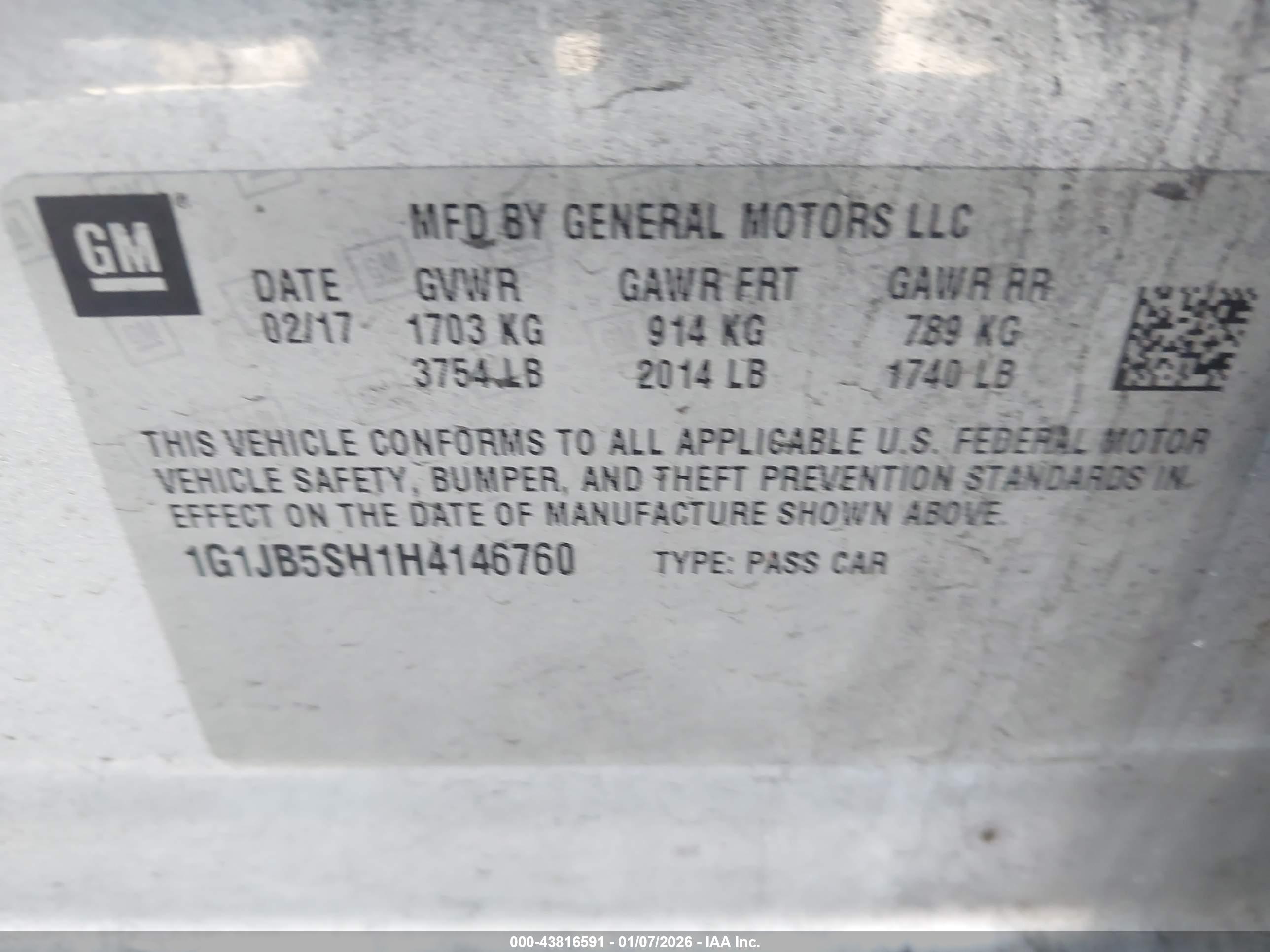 CHEVROLET SONIC image 9