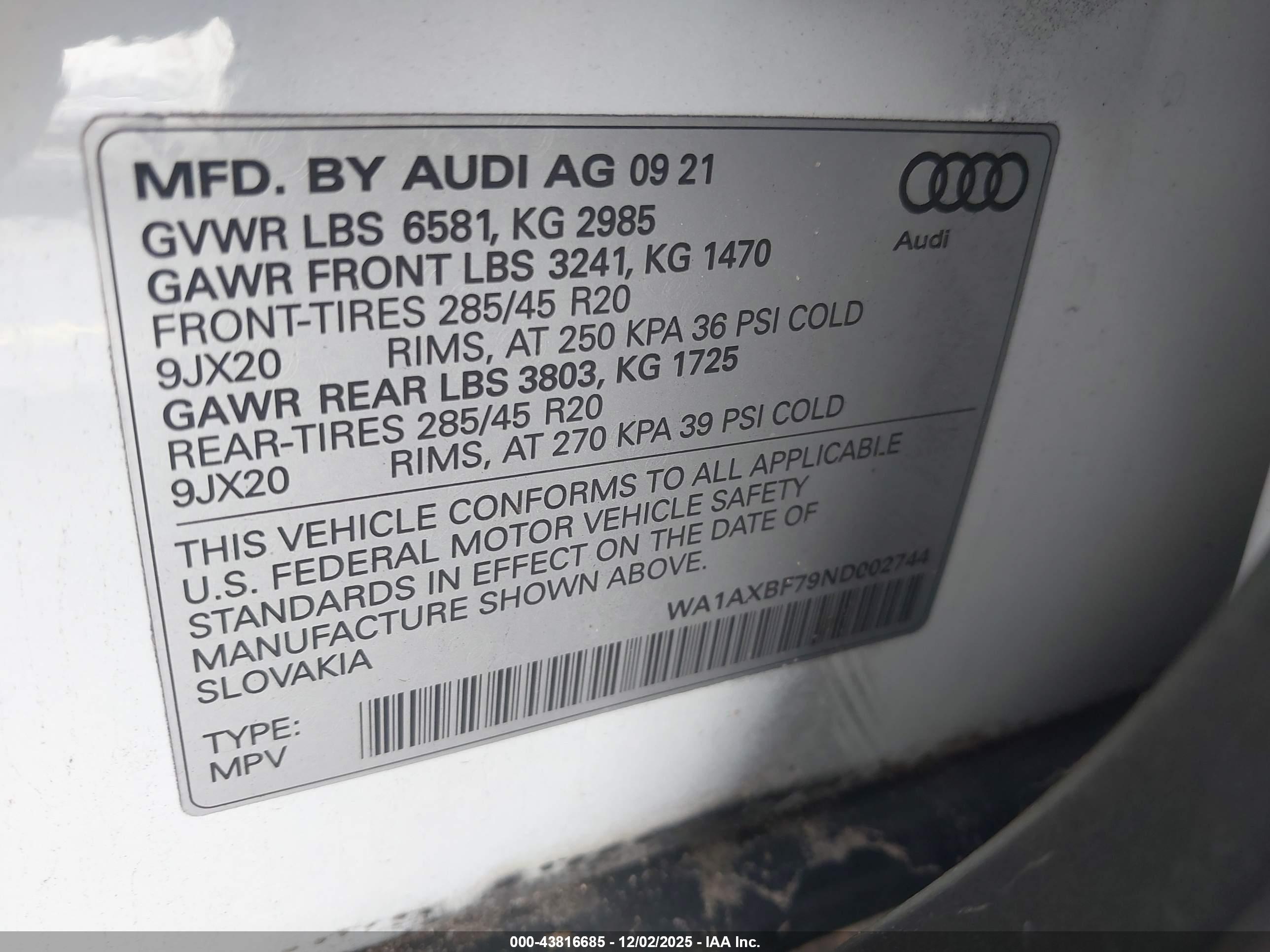 AUDI Q7 image 9