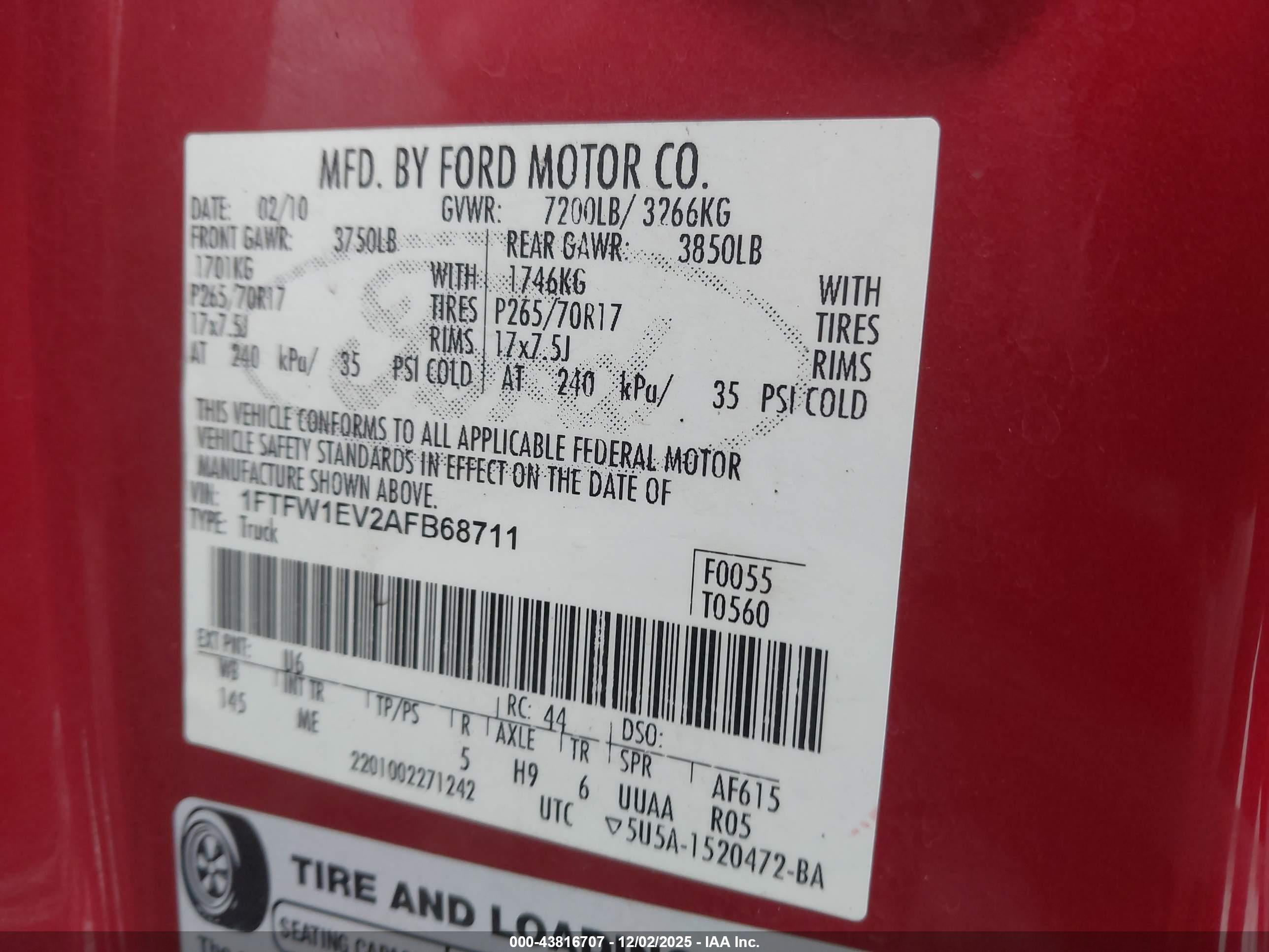 FORD F-150 image 9