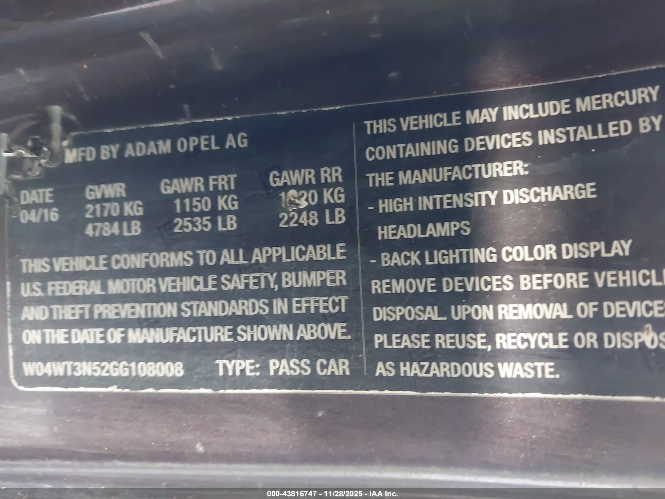 BUICK CASCADA image 9