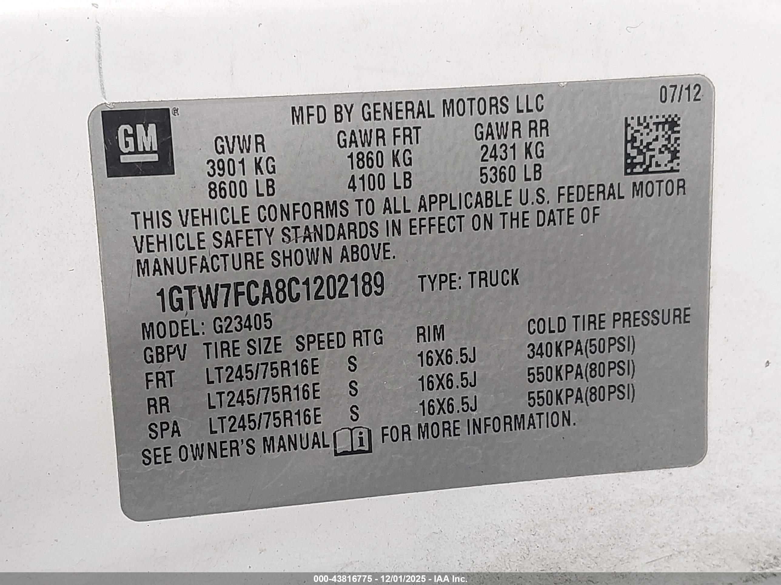 GMC SAVANA image 9
